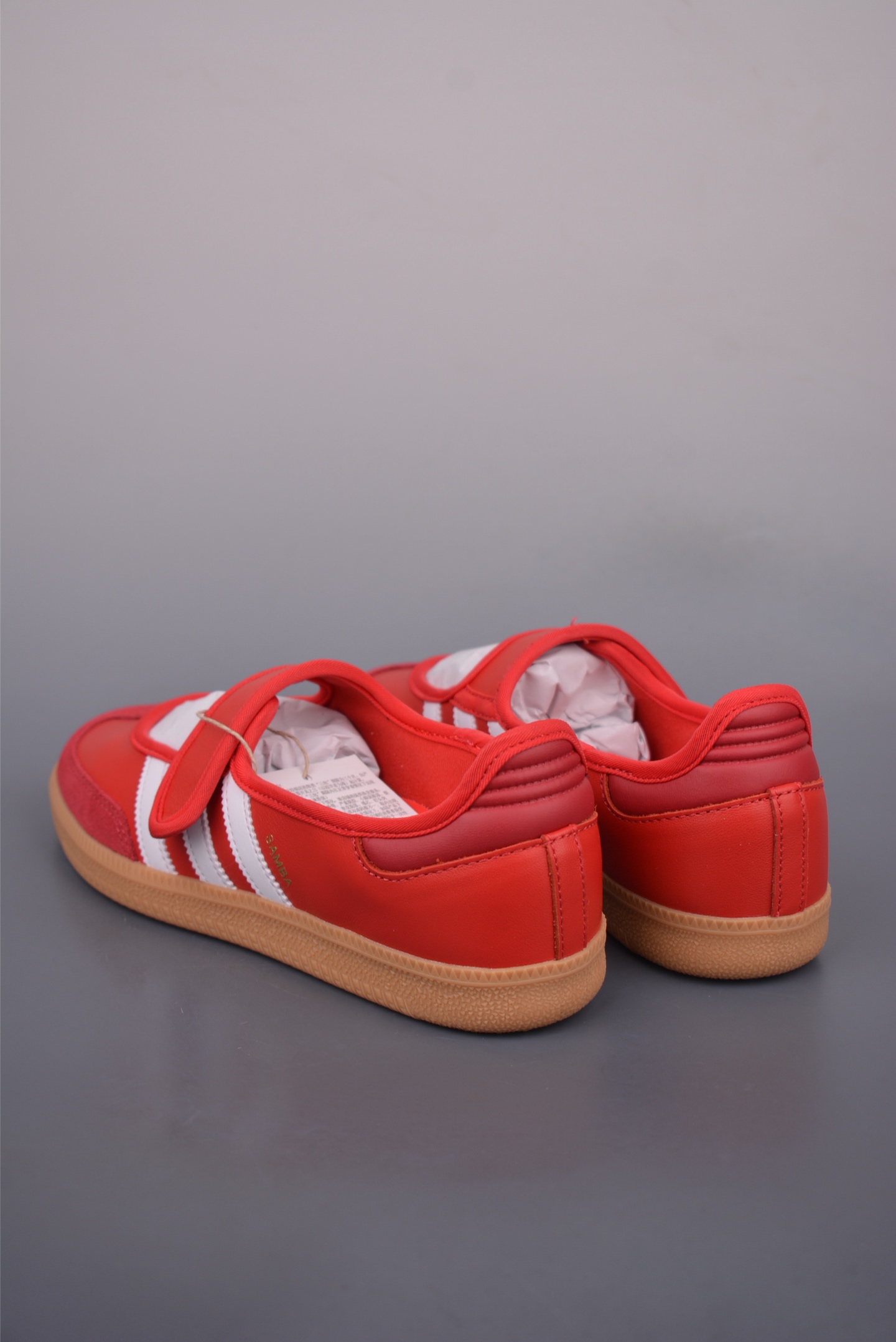 Adidas Samba Jane W Mary Jane Shoes - Red Leather with Signature Stripes Design 3 i1752355338329 5869 0 1