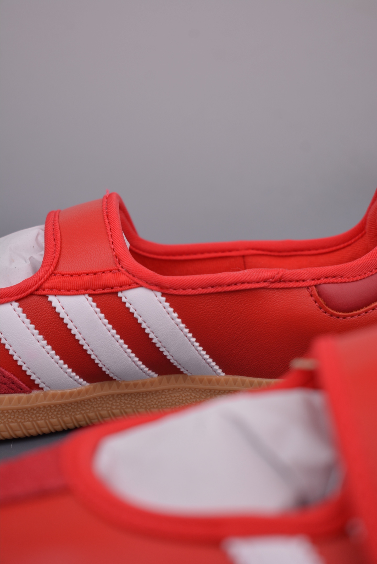 Adidas Samba Jane W Mary Jane Shoes - Red Leather with Signature Stripes Design 9 i1752355338345 8073 0 7