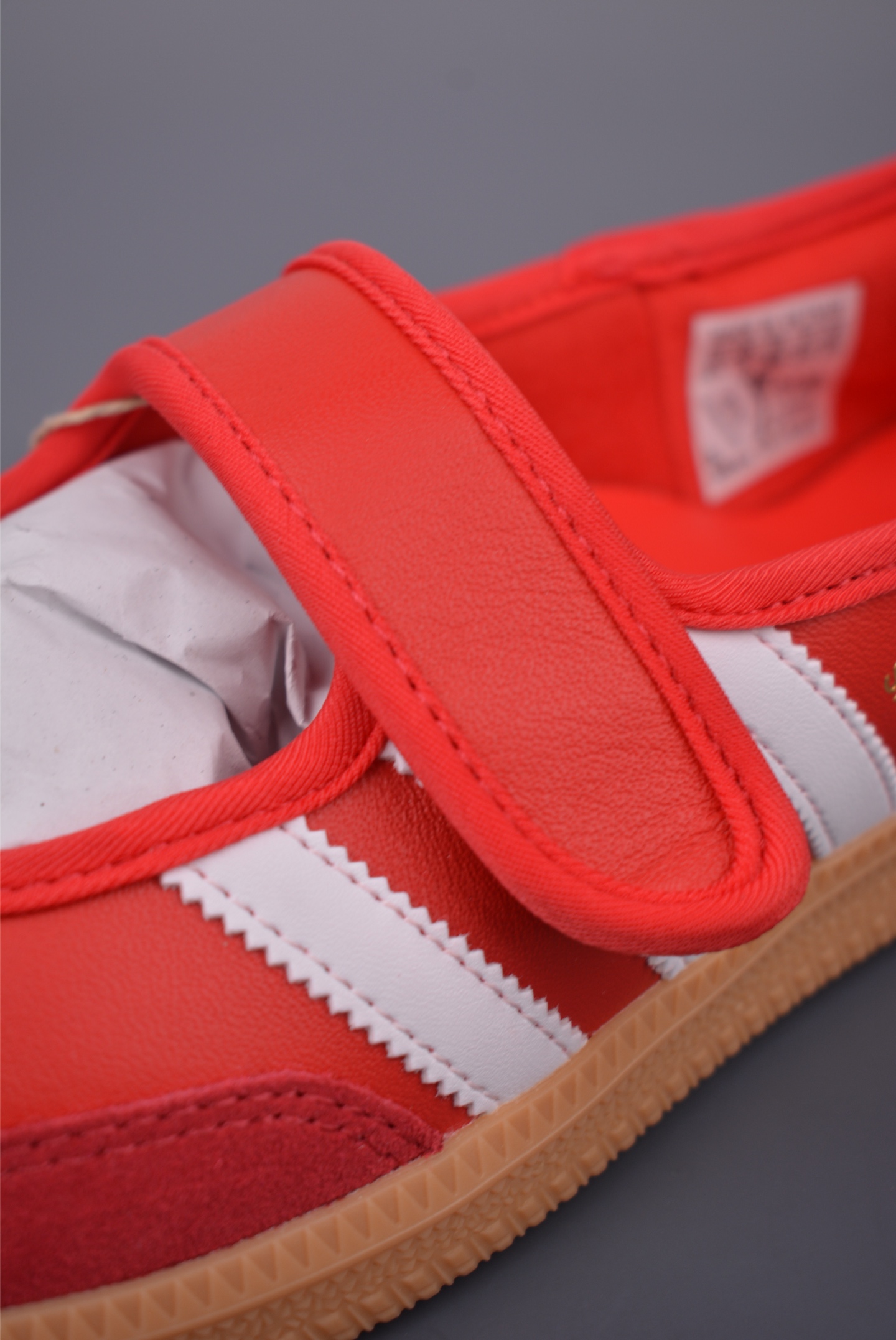 Adidas Samba Jane W Mary Jane Shoes - Red Leather with Signature Stripes Design 8 i1752355338364 7330 0 6