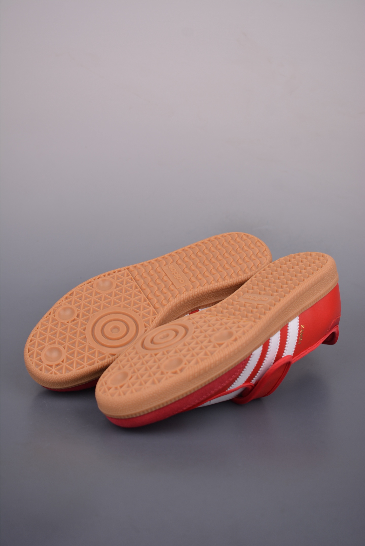 Adidas Samba Jane W Mary Jane Shoes - Red Leather with Signature Stripes Design 4 i1752355340341 4424 0 2