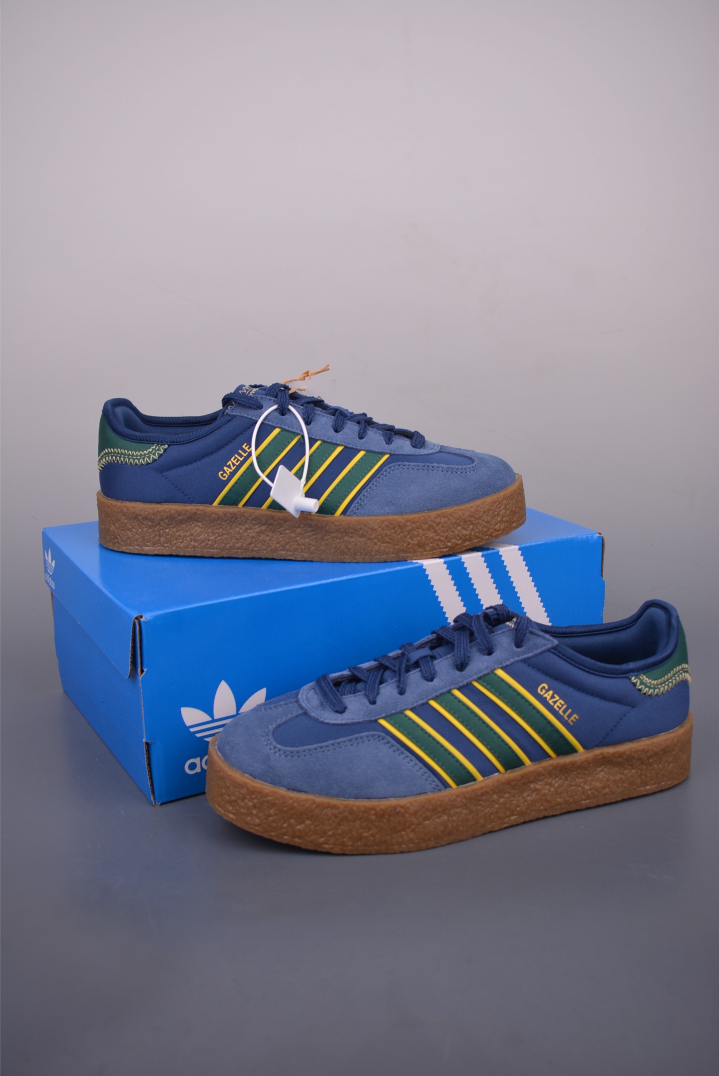 CLOT x Adidas Originals Gazelle Crepe Sole Pack Blue Sneakers 6 i1752355435374 8585 0 4