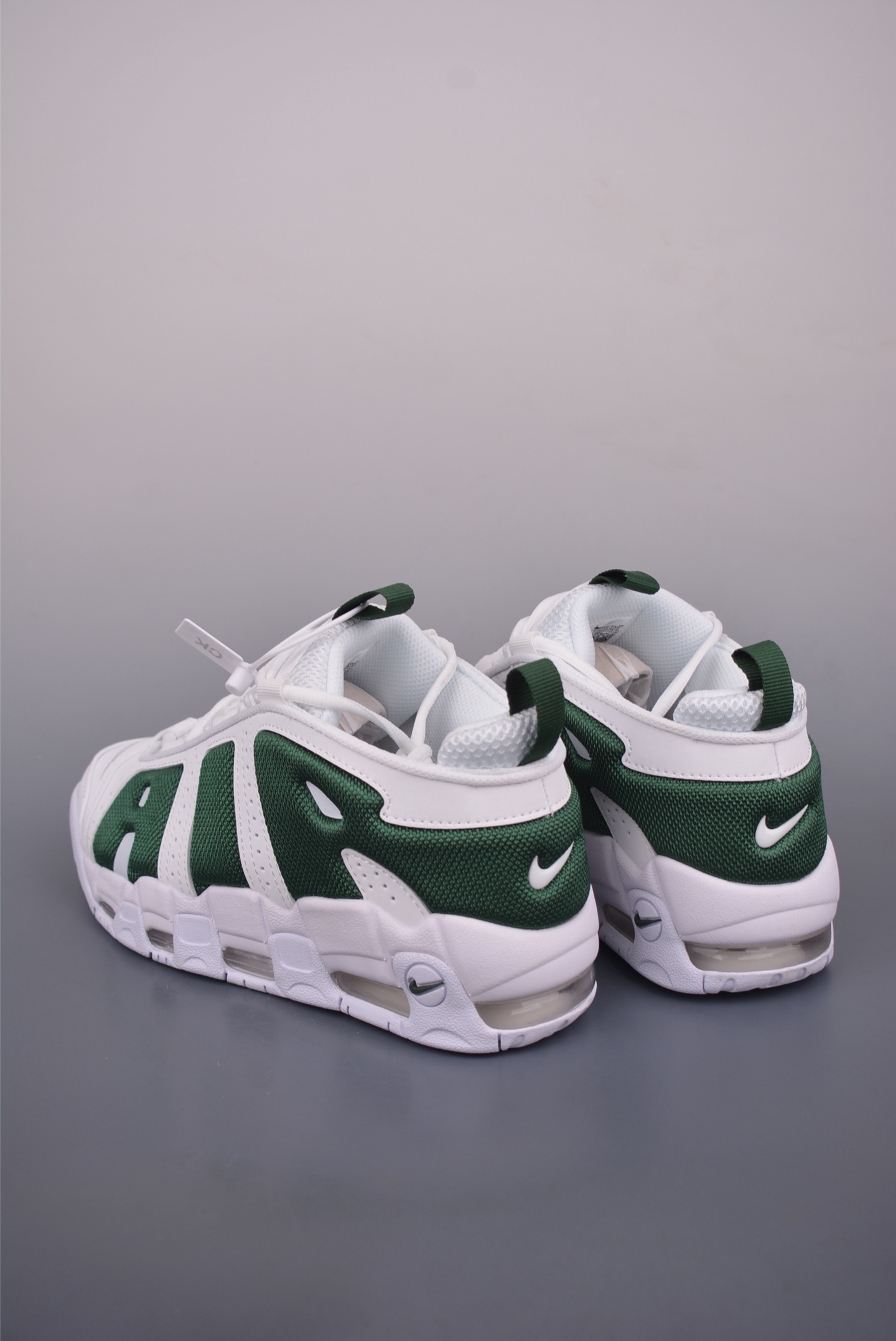 Nike Air More Uptempo White Deep Green,Premium Leather Upper,Classic Basketball Shoes 2 i1752357971573 5155 0 1