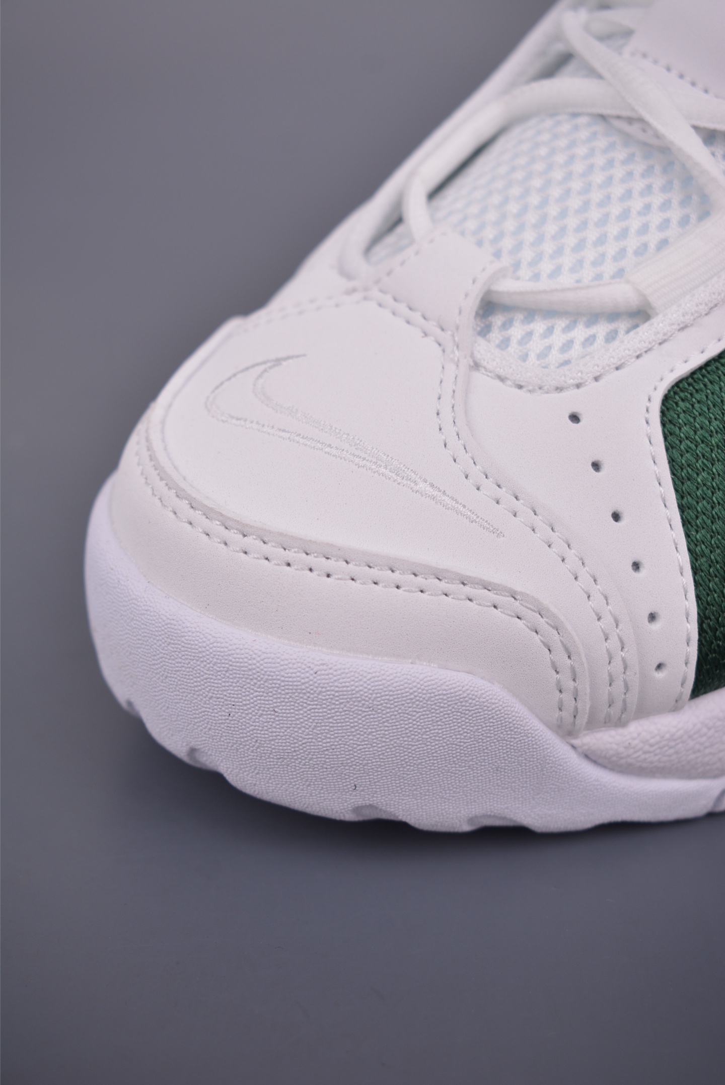 Nike Air More Uptempo White Deep Green,Premium Leather Upper,Classic Basketball Shoes 6 i1752357972955 7019 0 5