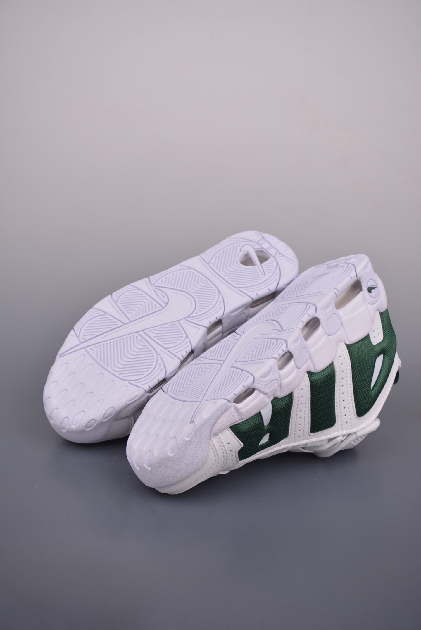 Nike Air More Uptempo White Deep Green,Premium Leather Upper,Classic Basketball Shoes 3 i1752357972956 3872 0 2