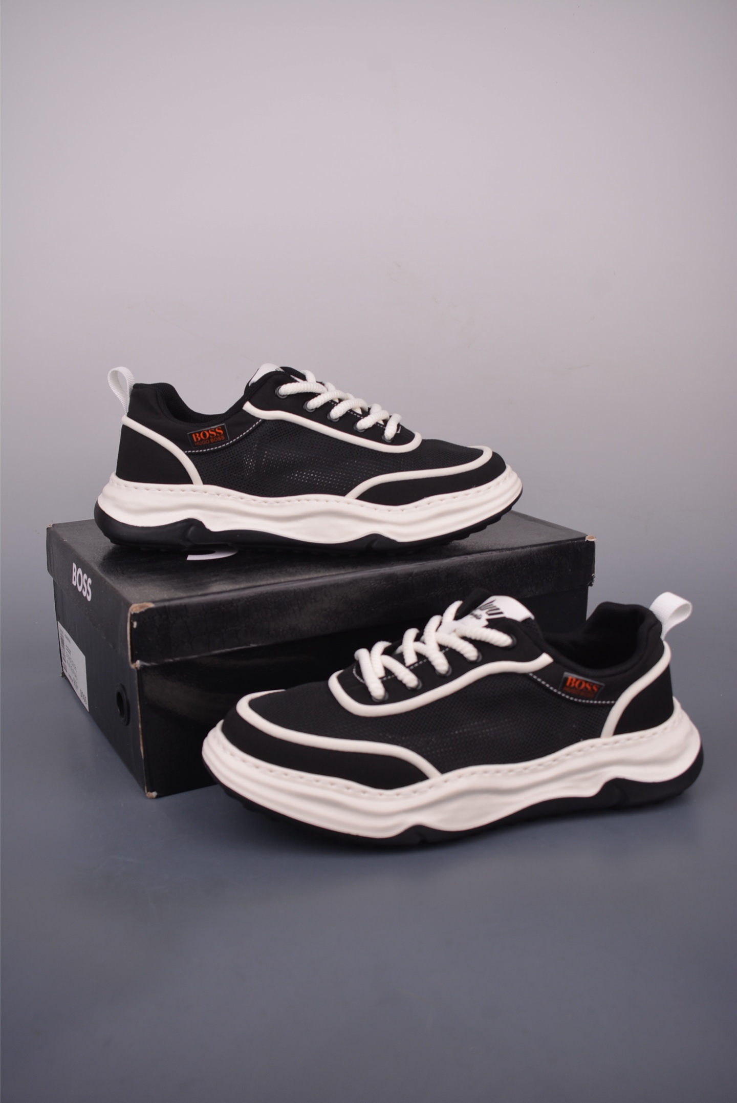 BOSS Hugo Boss Men's Nappa Leather Sneakers - Premium Comfort and Style 5 i1752359961233 5798 0 4