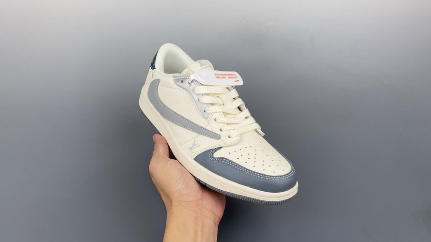 Fragment x Travis Scott x Louis Vuitton Air Jordan 1 Low Sneakers