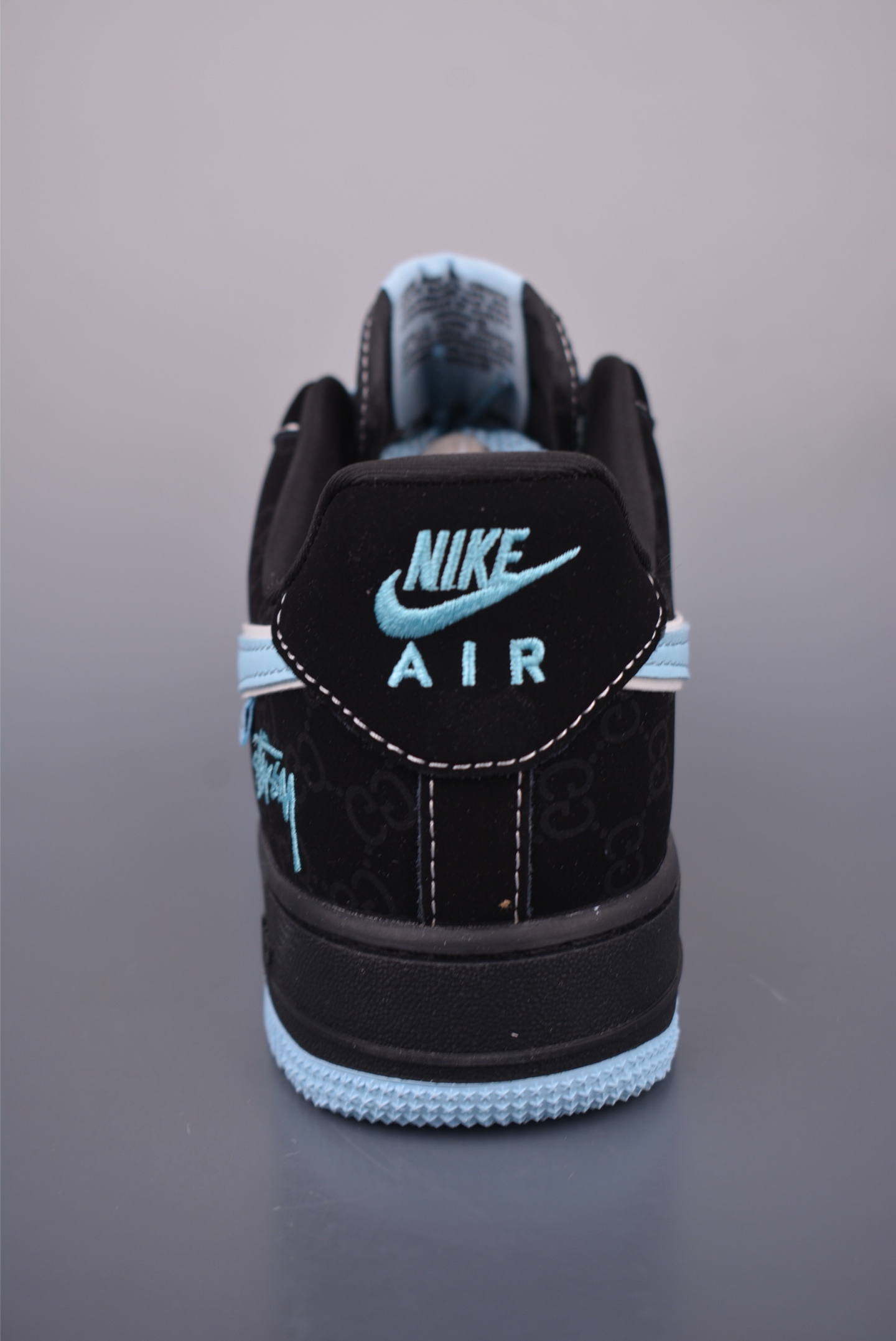 Nike Air Force 1 Low Custom Black/Blue - Limited Edition Style & Comfort 5 i1752441306357 17 0 3