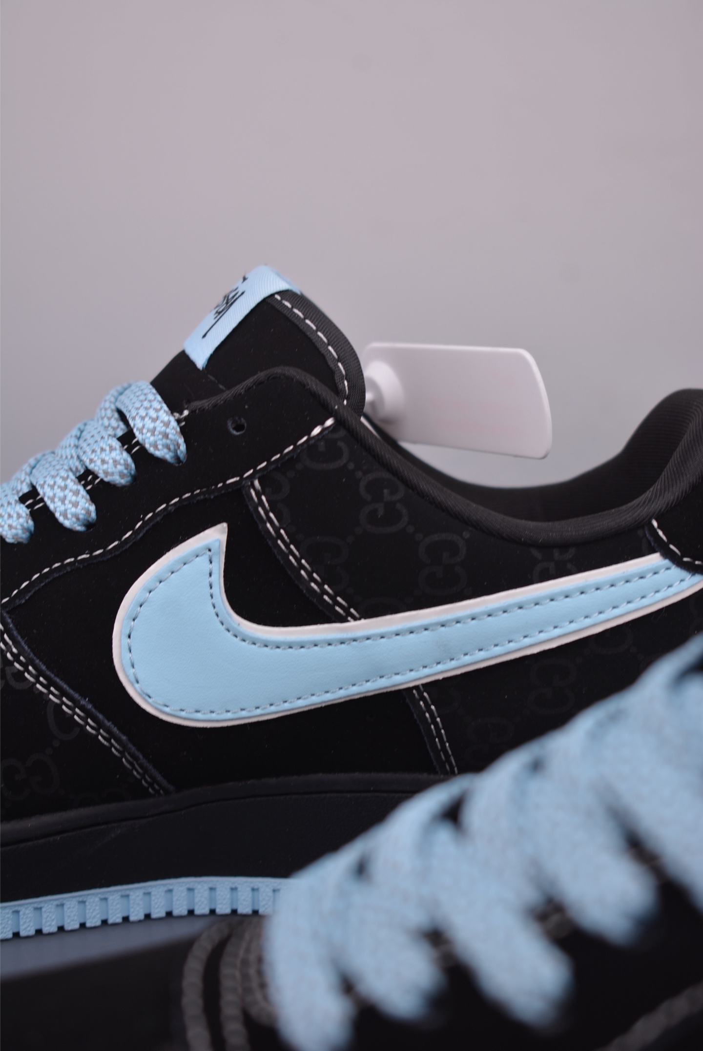 Nike Air Force 1 Low Custom Black/Blue - Limited Edition Style & Comfort 9 i1752441308420 5572 0 7