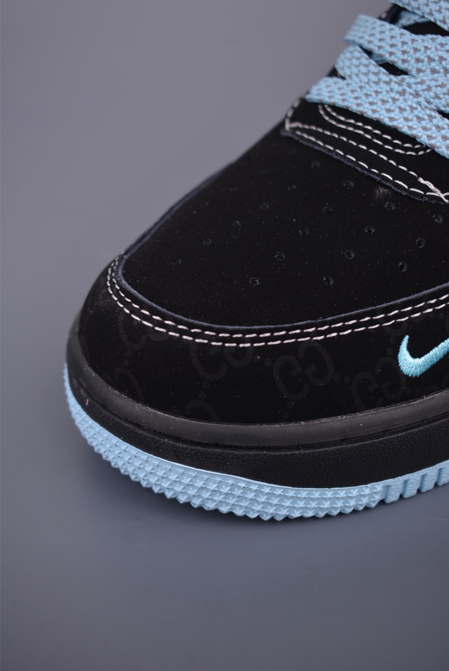 Nike Air Force 1 Low Custom Black/Blue - Limited Edition Style & Comfort 7 i1752441308492 7347 0 5