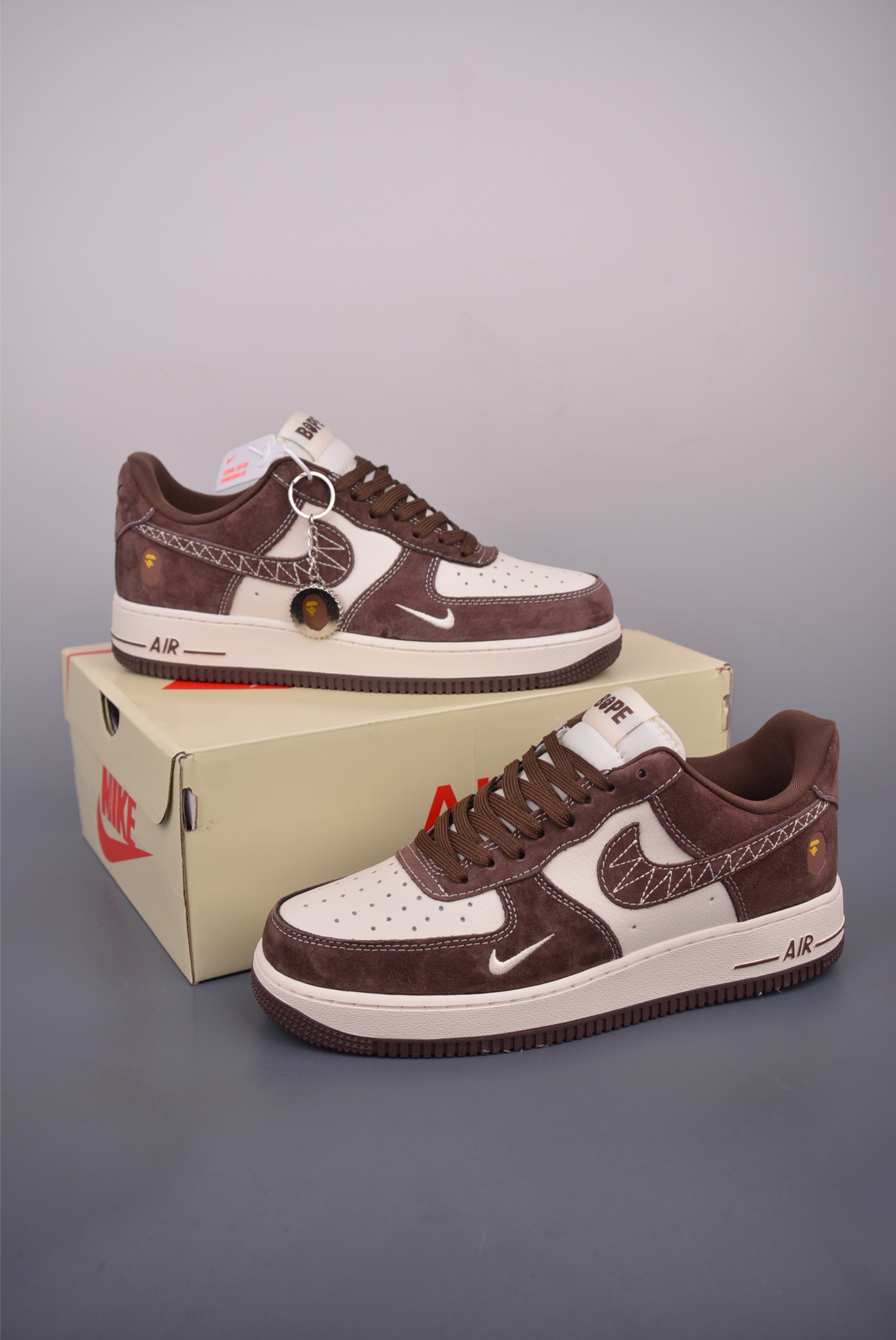 Nike Air Force 1 Low Brown Suede Sneakers - Limited Edition Design 5 i1752441334703 1835 0 4