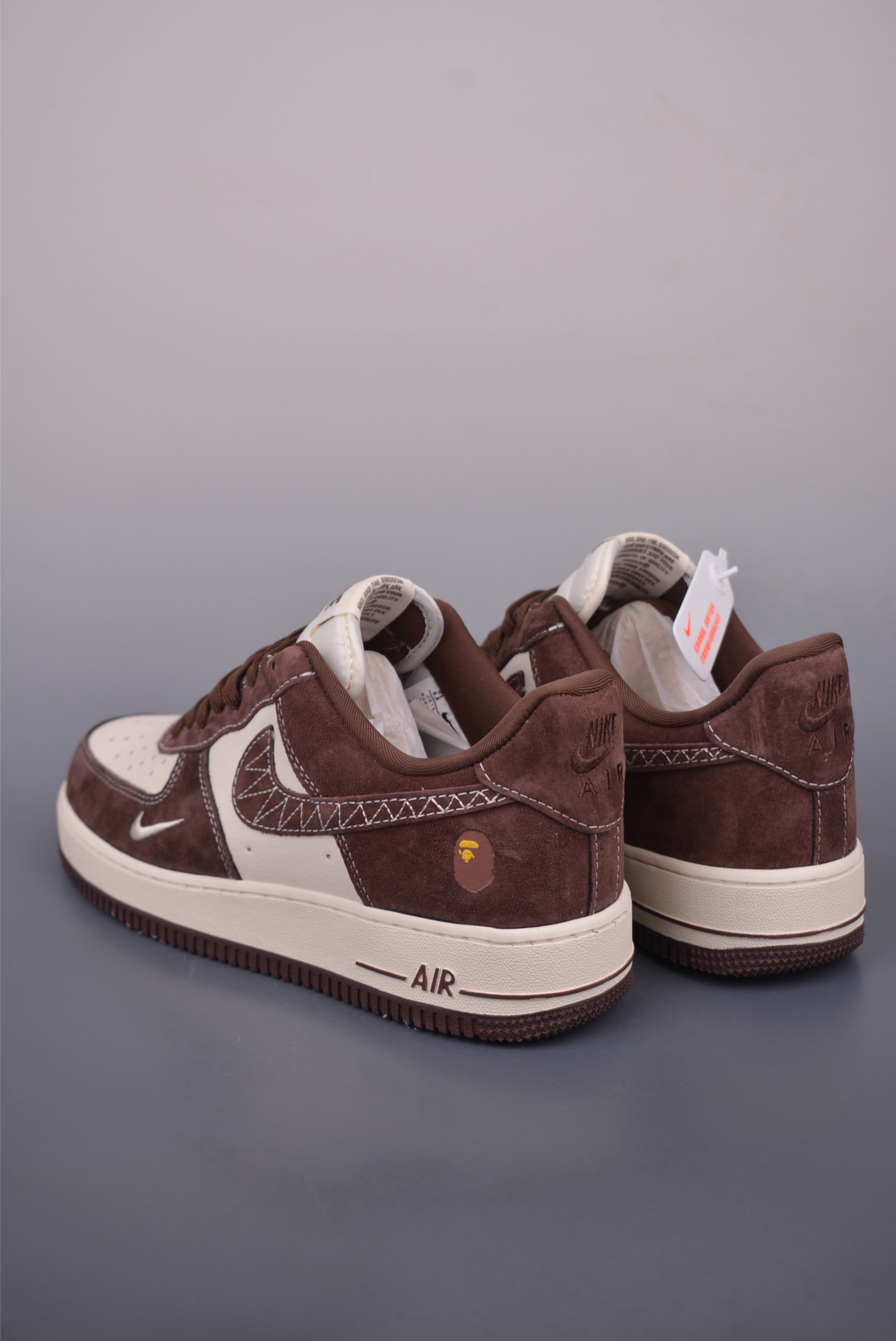 Nike Air Force 1 Low Brown Suede Sneakers - Limited Edition Design 2 i1752441336799 1078 0 1