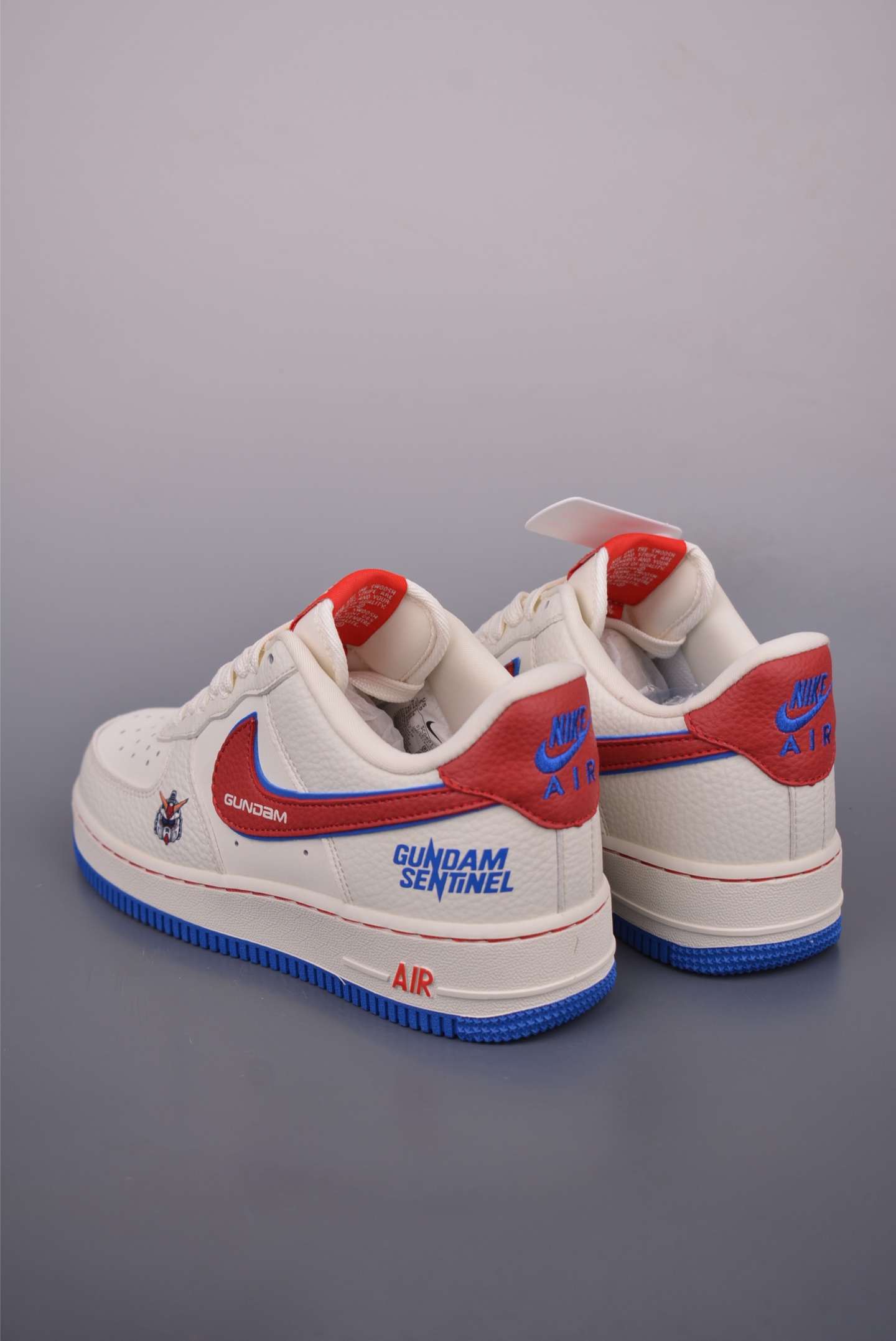 Nike Air Force 1 Low Gundam Sneakers - White/Red/Blue - Limited Edition 3 i1752442344928 8047 0 1