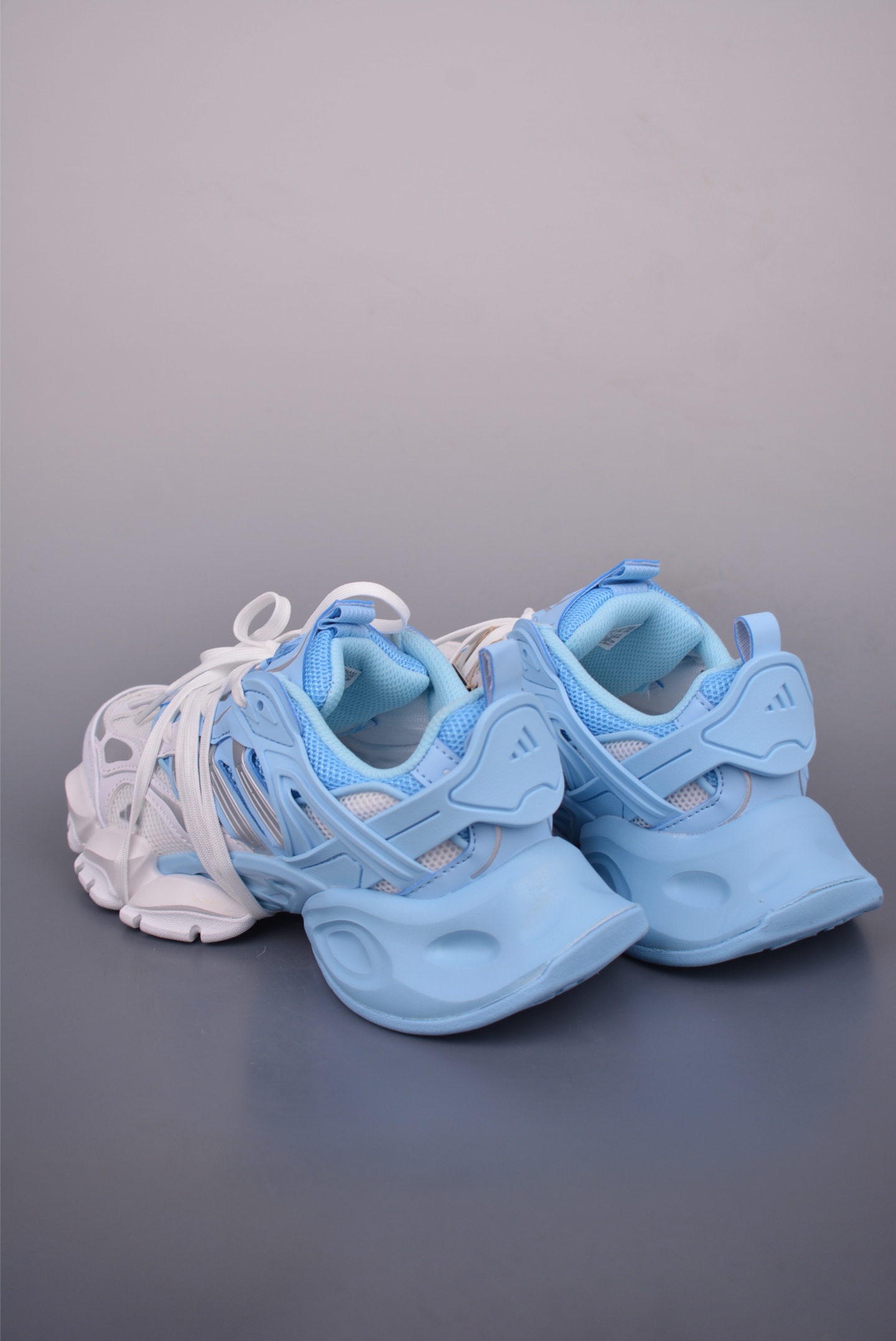 Adidas Vento XLG Deluxe Trendy Tech Chunky Sneakers - Light Blue/White 3 i1752442547591 5859 0 1