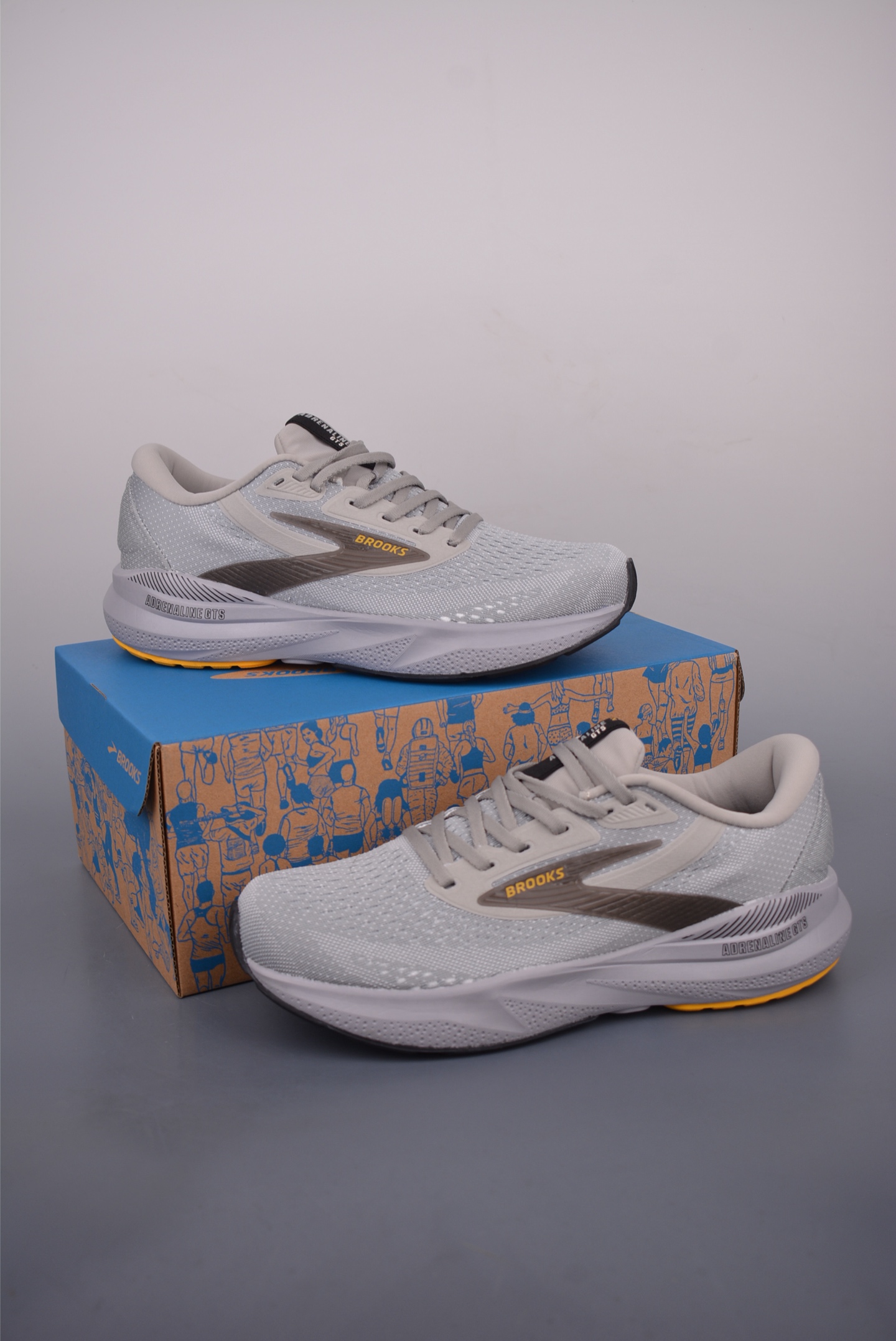 Brooks 布鲁克斯 Adrenaline GTs 24 超弹轻盈跑步鞋 110437-莆田鞋,莆田鞋货源,高仿鞋,高仿鞋货源,安福档口,莆田高仿鞋,莆田鞋批发,高仿鞋批发,莆田高仿运动鞋,高仿运动鞋,莆田运动鞋 Brooks 布鲁克斯 Adrenaline GTs 24 超弹轻盈跑步鞋 110437