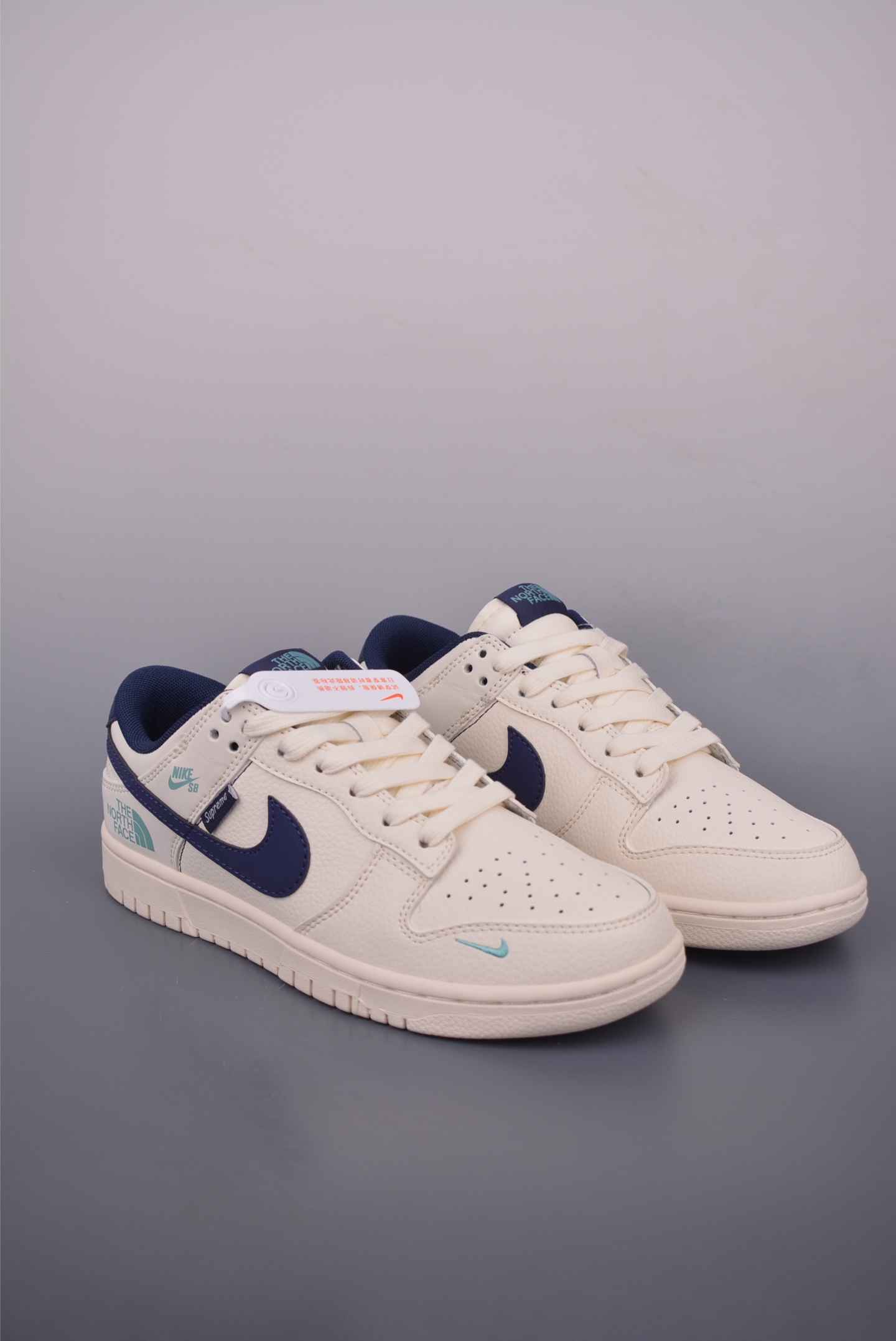 Nike SB Dunk Low The North Face Cream/Navy Blue - Premium Quality & Comfort 1 i1752533961034 7343 0 0