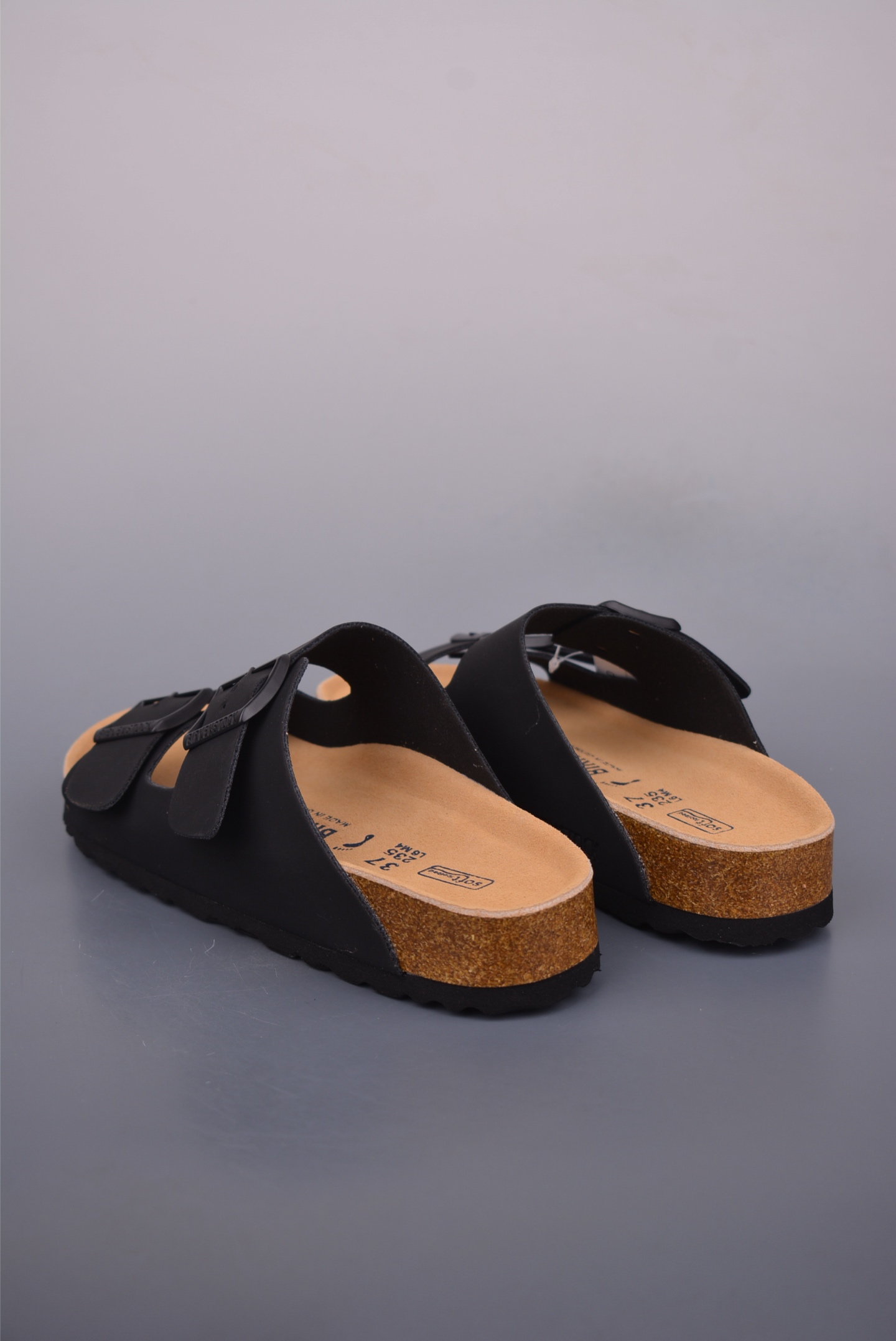Birkenstock Milano Black Leather Sandals Unisex Comfortable Summer Shoes 2 i1752534031239 7962 0 1
