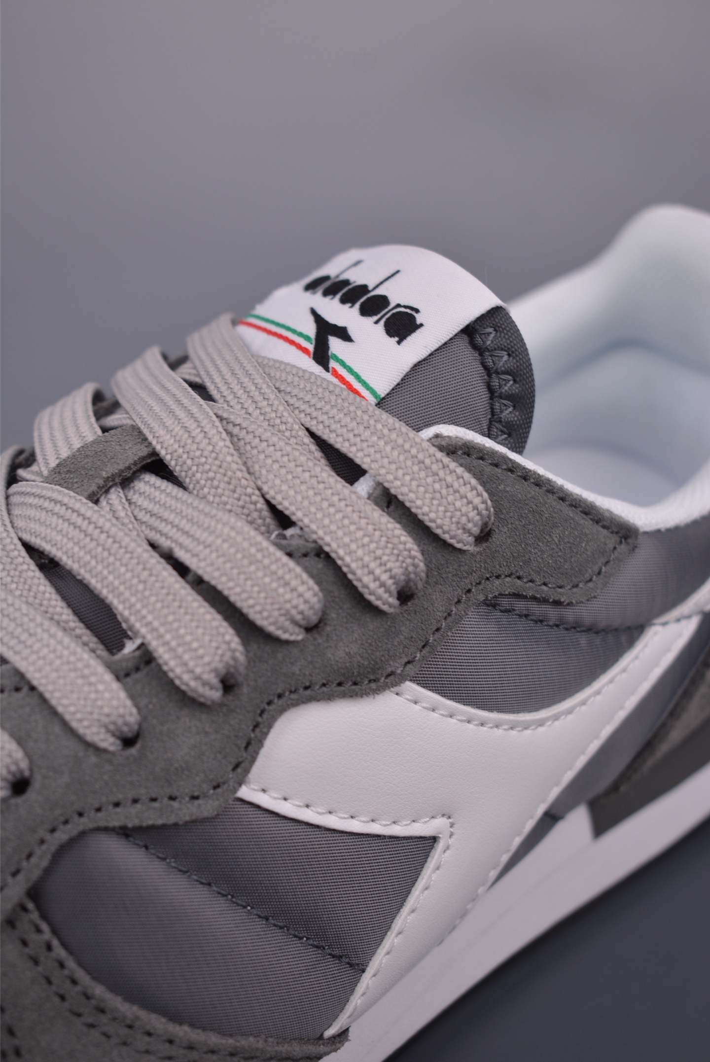 Diadora Camaro Retro Sneakers - Gray Polyester, Suede, and Leather 8 i1752609999034 3054 0 6