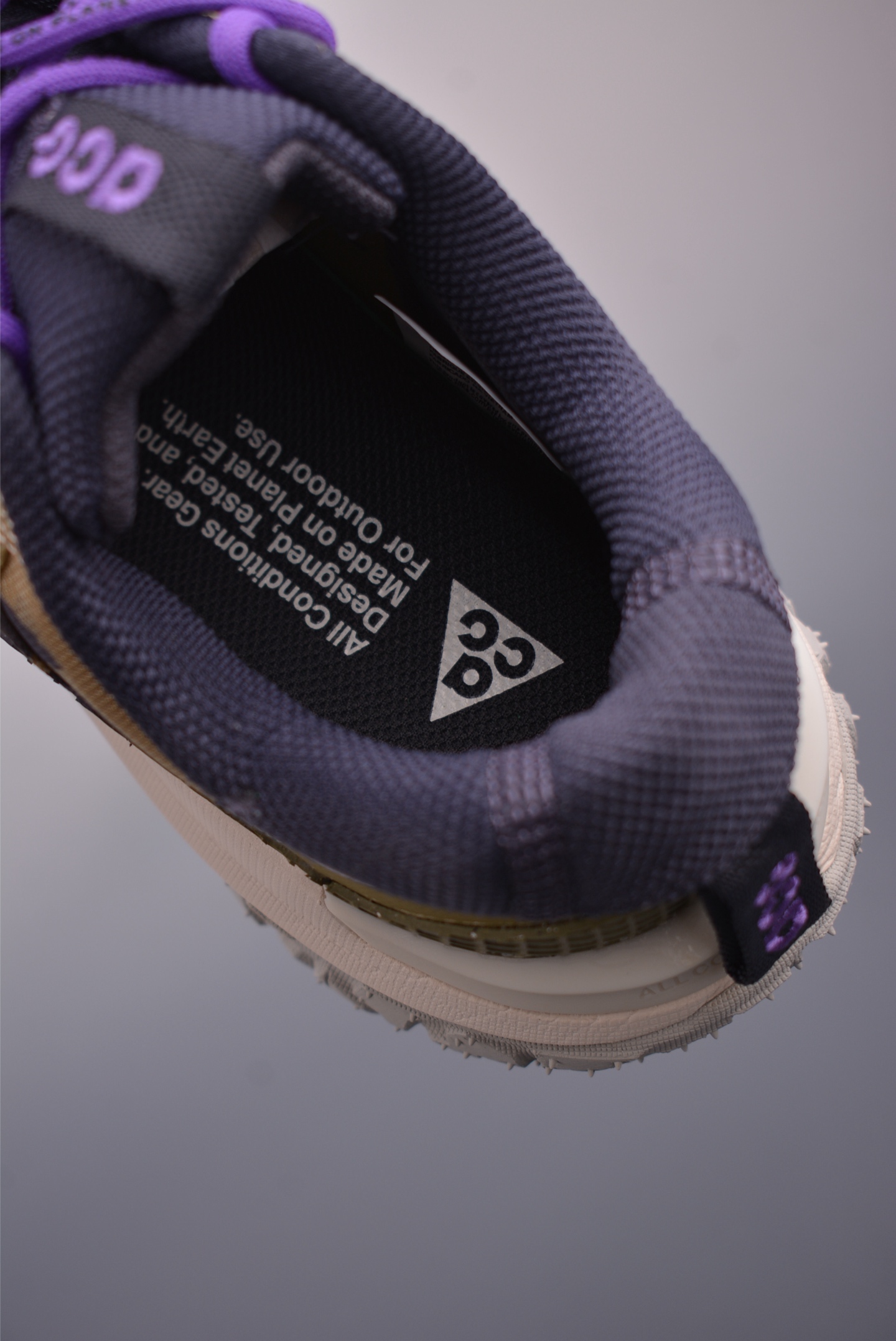Nike ACG Mountain Fly 2 Low Hiking Trail Shoes - Olive/Purple 9 i1752615594263 6813 0 8