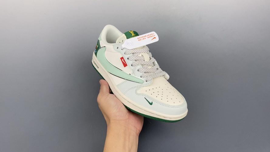 Fragment x Travis Scott x Louis Vuitton Air Jordan 1 Low Sneakers