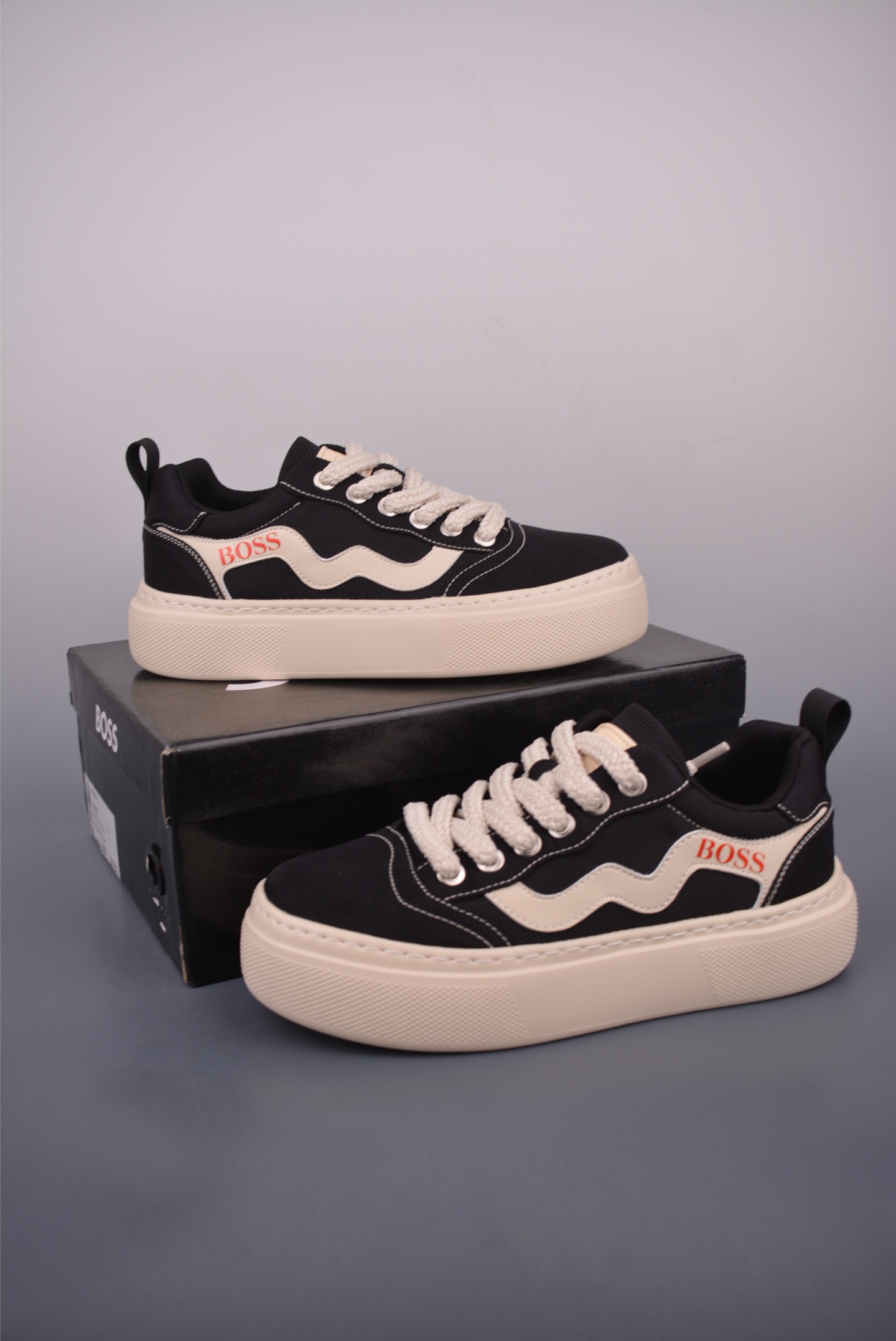 Hugo Boss Autumn Leather Sneakers, New German High-End Brand,Stylish Design 3 i1752702342865 3497 0 4
