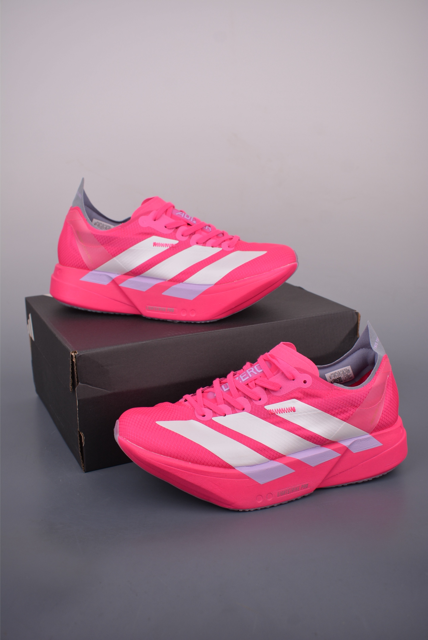 Adidas Adizero Pro Evo 4: Lightweight & Breathable Running Shoes - Pink 6 i1752791371578 8503 0 4
