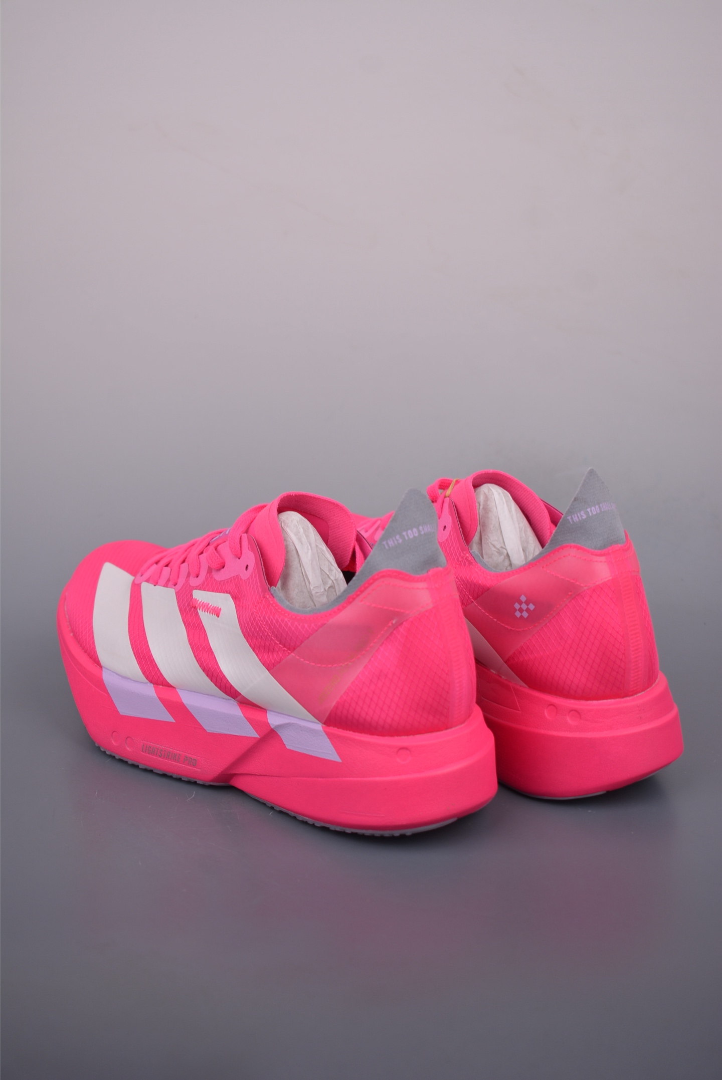 Adidas Adizero Pro Evo 4: Lightweight & Breathable Running Shoes - Pink 3 i1752791371593 7686 0 1