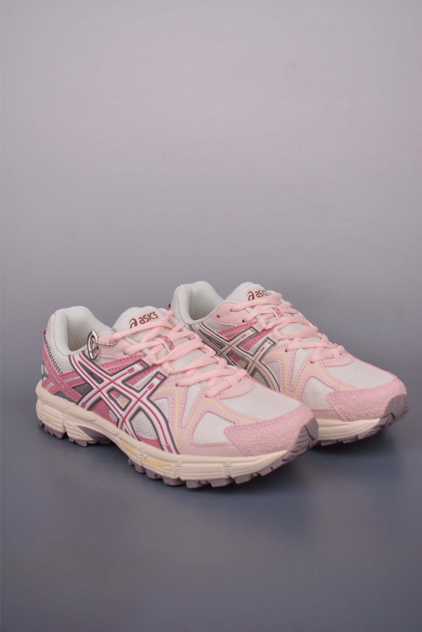 Asics Gel-KAHANA 8 Women's Running Shoes Pink White Breathable Lightweight 2 i1752791451390 3477 0 0