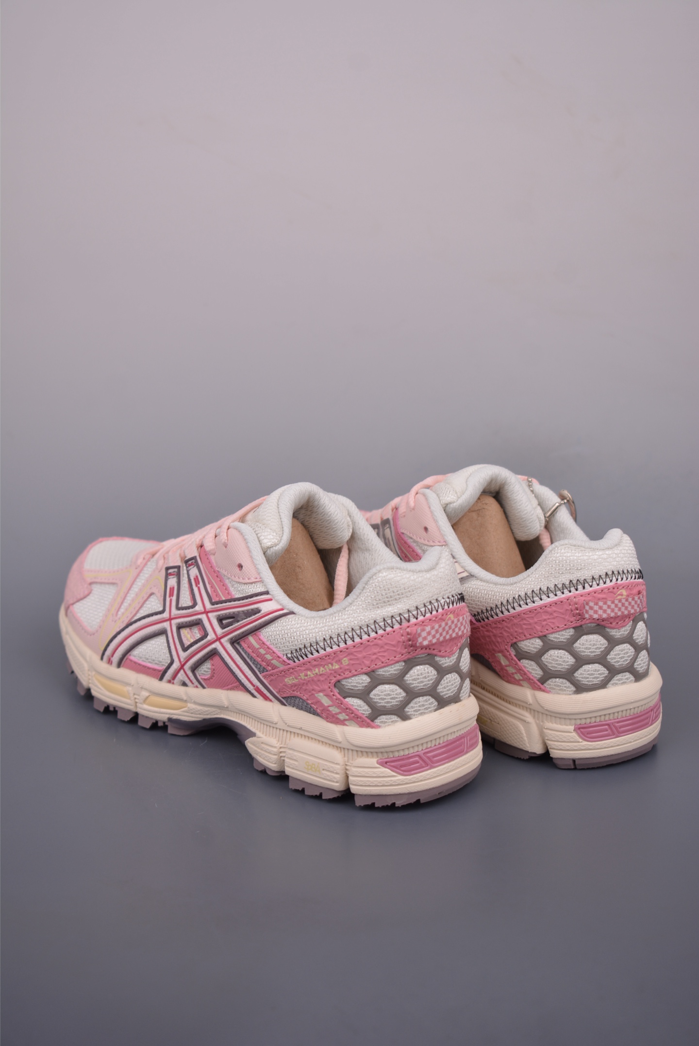 Asics Gel-KAHANA 8 Women's Running Shoes Pink White Breathable Lightweight 3 i1752791453157 7788 0 1