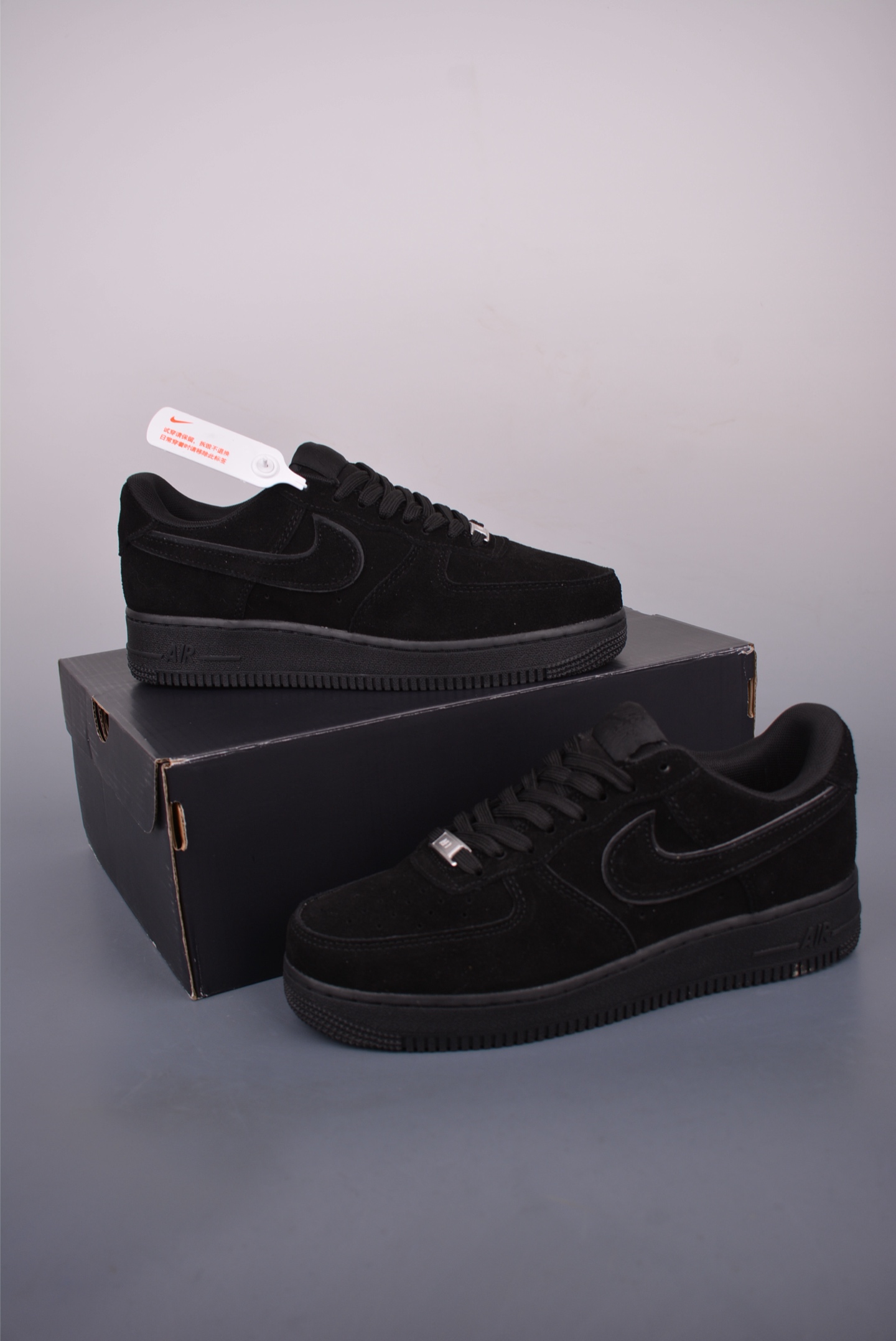 Nike Air Force 1 Low Black Suede Sneakers Classic Style & Comfort HQ1966 6 i1752792298658 4622 0 4