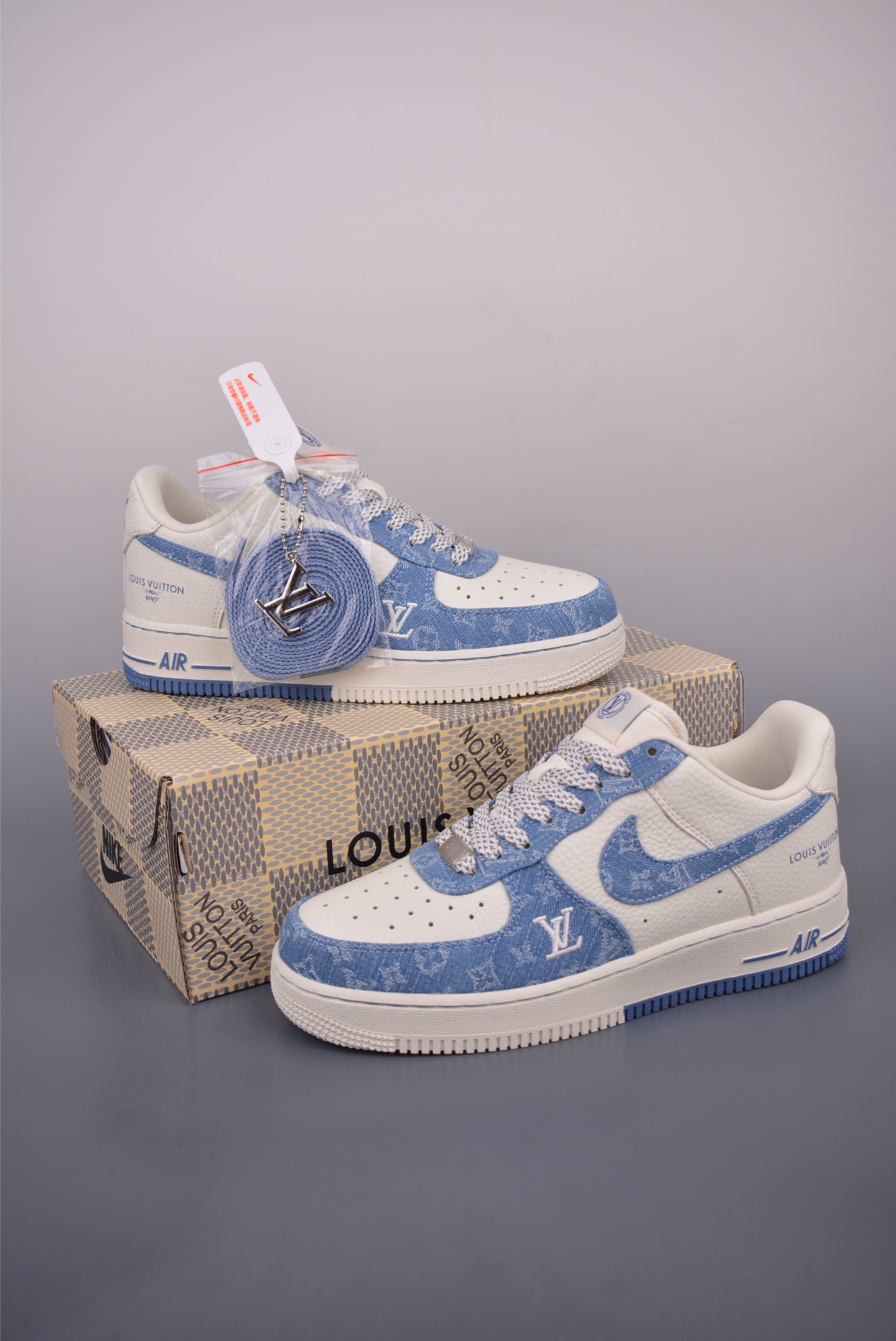 Nike Air Force 1 Low Louis Vuitton Collab Sneakers - Limited Edition 6 i1752872370666 9521 0 4