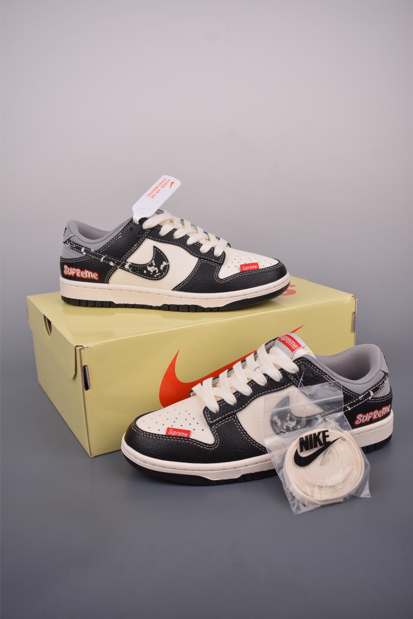 Nike SB Dunk Low Supreme Collab: Premium Leather, Unique Style, Sizes 36-45 6 i1752876660866 4382 0 4