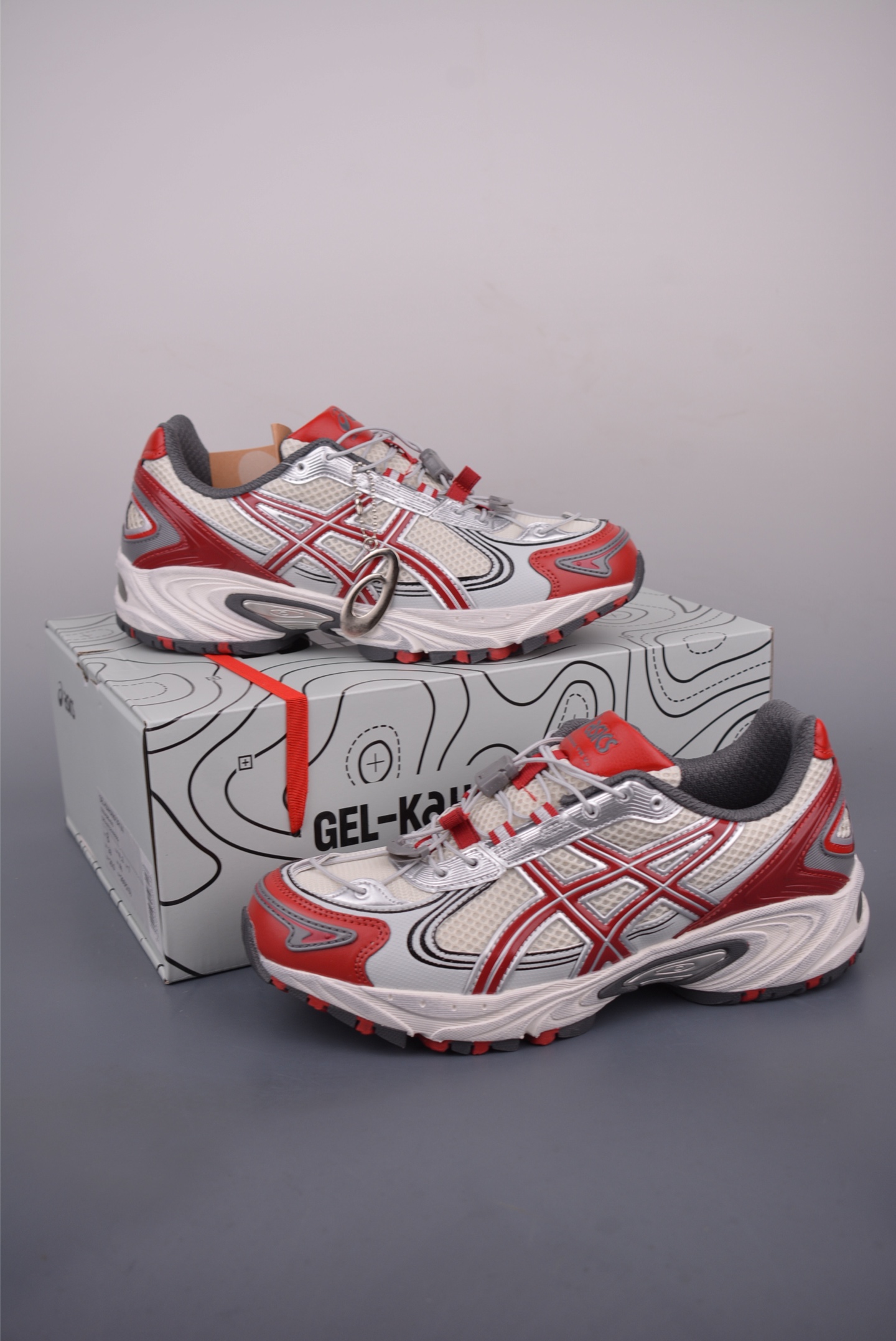Asics GEL-Kahana TR V4 Silver Running Shoes Breathable Low-Top Sneakers 3 i1752878939311 984 0 1