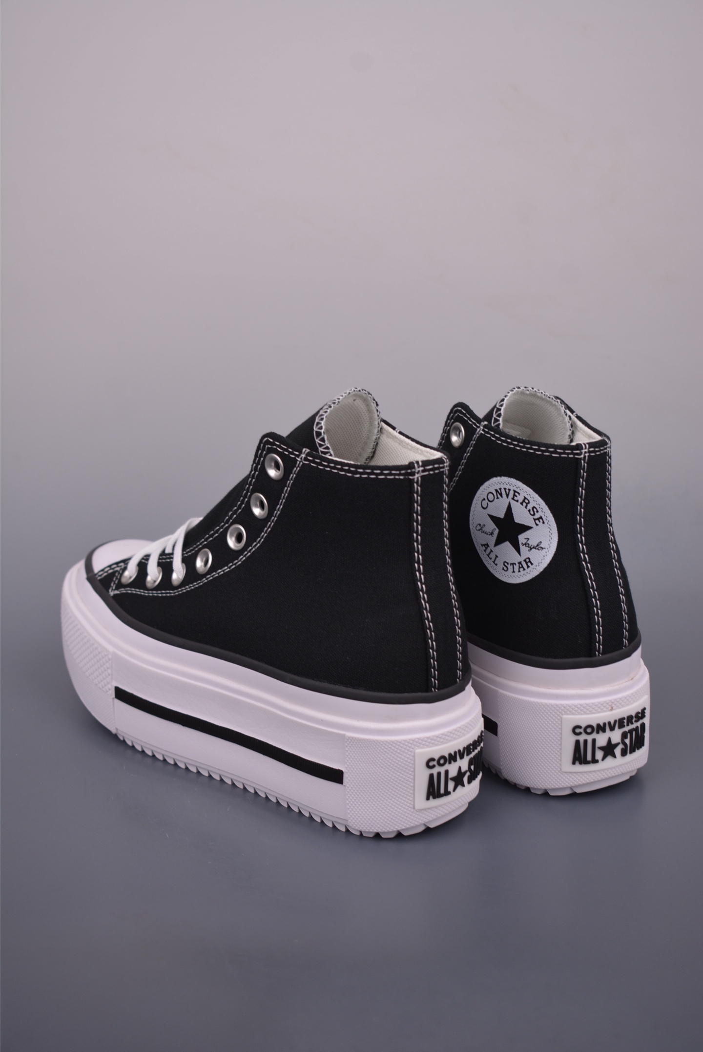 Converse All Star Lift Platform Double Stack High Top Sneakers, Black 2 i1752954744048 9581 0 1