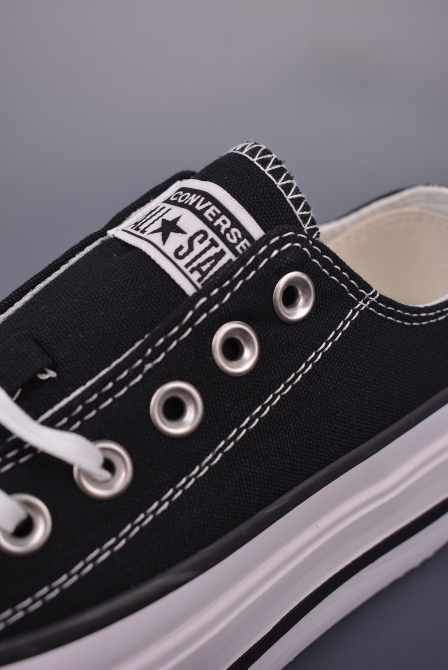 Converse All Star Lift Platform Double Stack Low Top Sneakers - Black/White 8 i1752954777208 5605 0 6