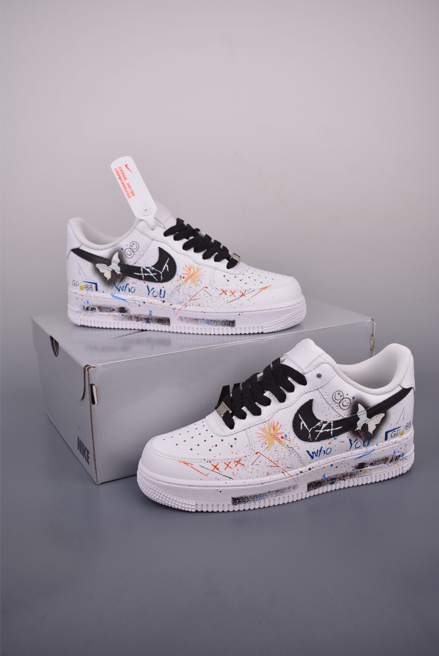Nike Air Force 1 Low Graffiti Sneakers Custom Design - Limited Edition 6 i1752957025133 3462 0 4