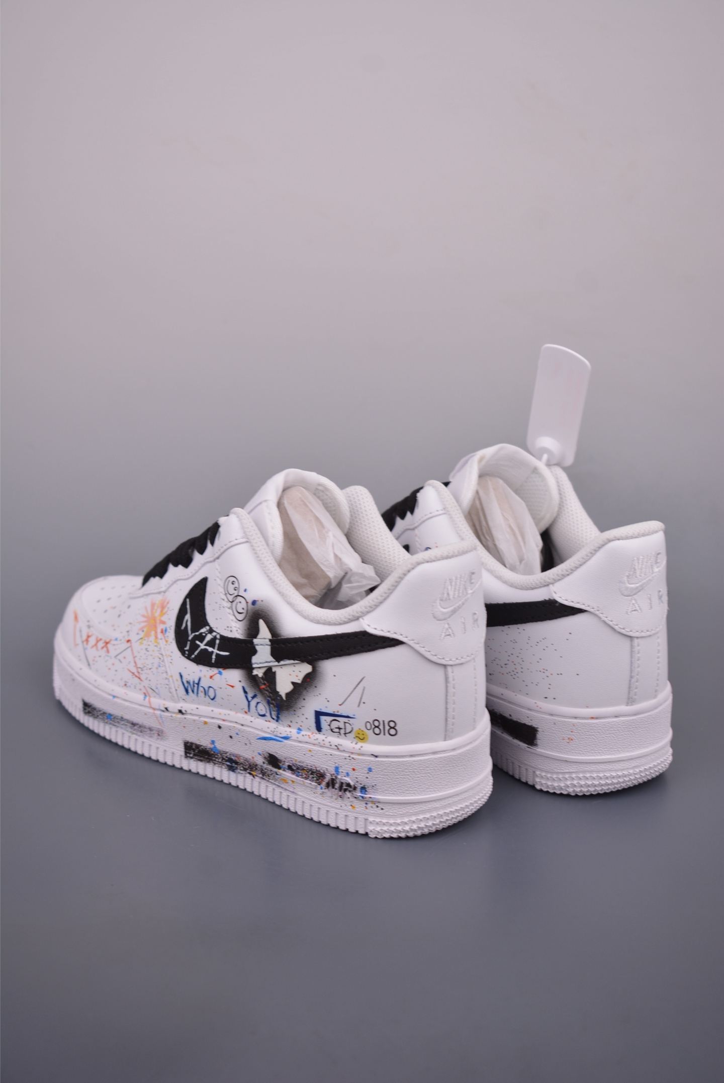 Nike Air Force 1 Low Graffiti Sneakers Custom Design - Limited Edition 3 i1752957026649 5862 0 1