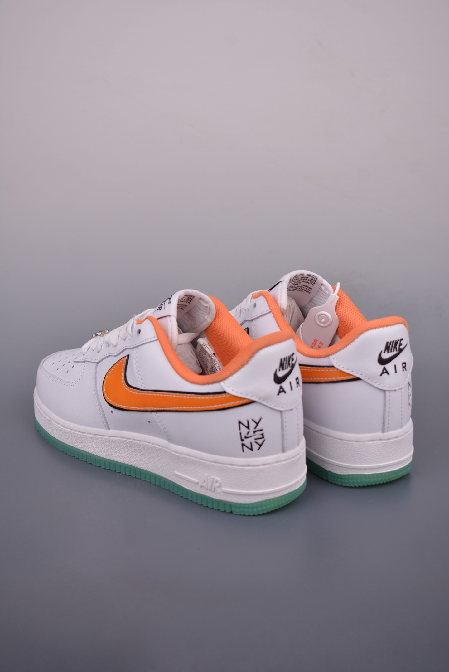 Nike Air Force 1 Low White/Orange Peel Casual Shoes - IH4962-100 2 i1752958205125 6314 0 1