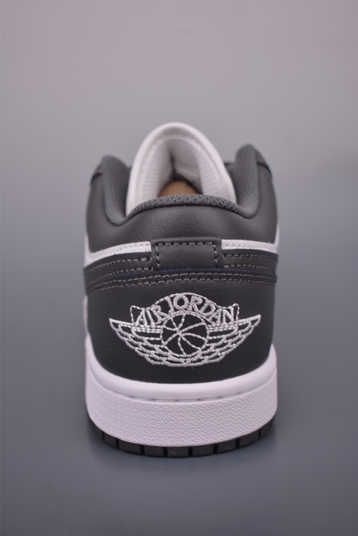 Air Jordan 1 Low Grey/White Original Leather Sneakers - Premium Quality 5 i1752959379416 9448 0 3