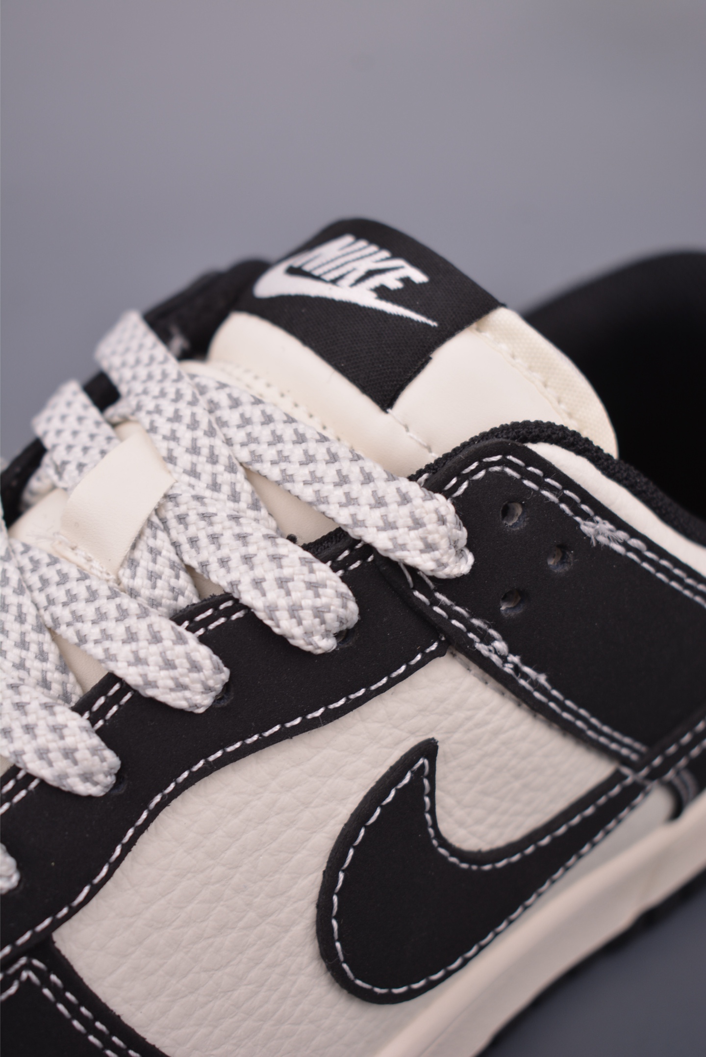 Nike SB Dunk Low Black White Premium Leather Original Manufacturer Quality 7 i1752961940206 5415 0 6