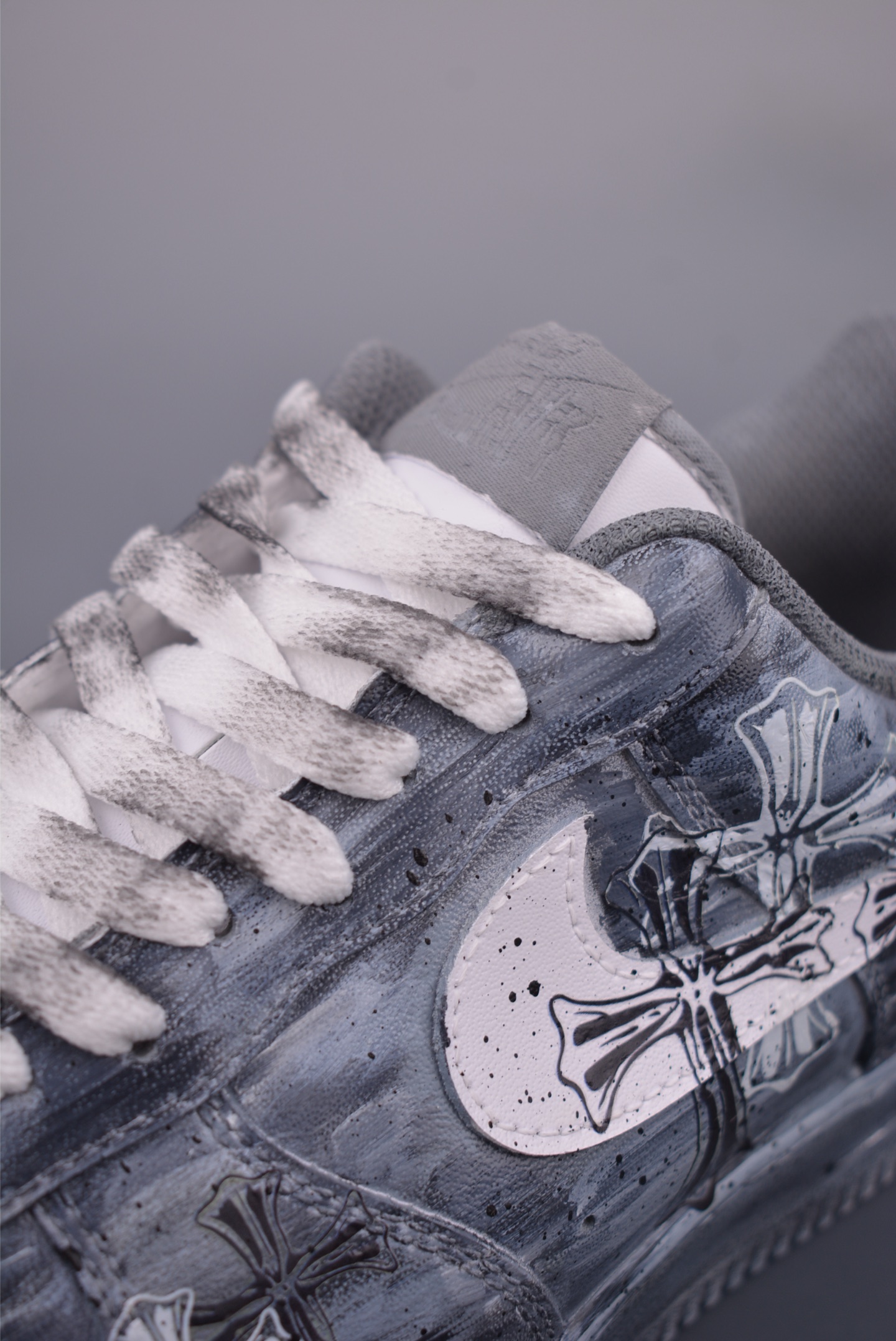 Nike Air Force 1 Low Chrome Hearts Custom Sneakers Distressed Graffiti Design 8 i1753137933177 6179 0 6