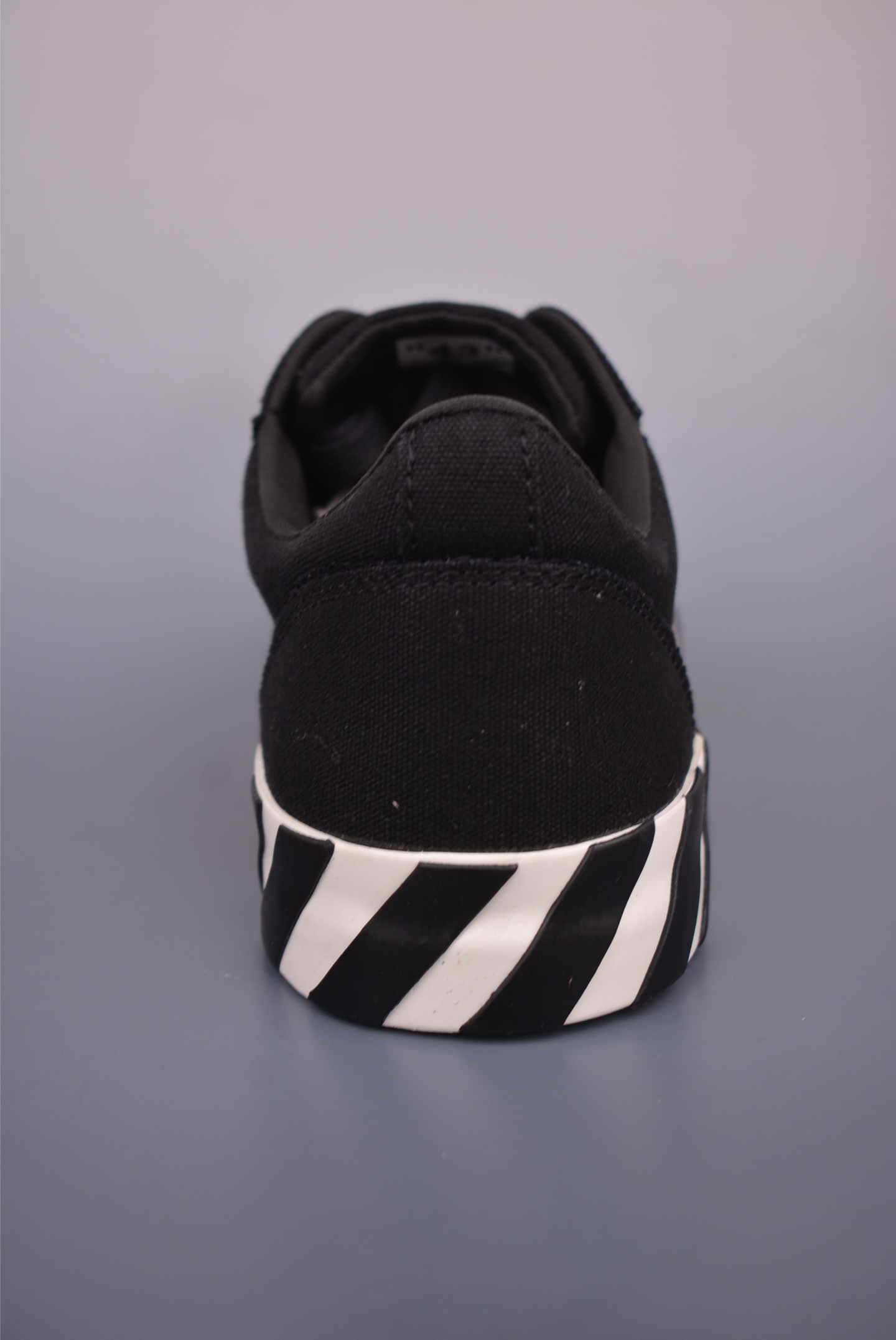 Off-White Vulcanised Low-Top Sneakers - Black Canvas with Signature Arrows 4 i1753139303737 7362 0 3