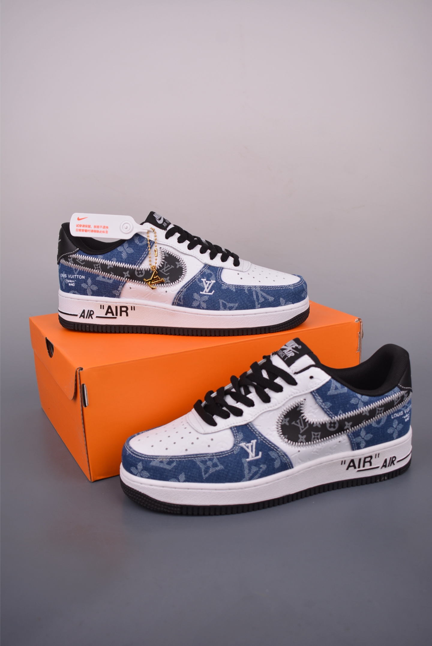 Nike Air Force 1 Low Louis Vuitton Custom Sneakers - Limited Edition Design 6 i1753139705595 7458 0 4