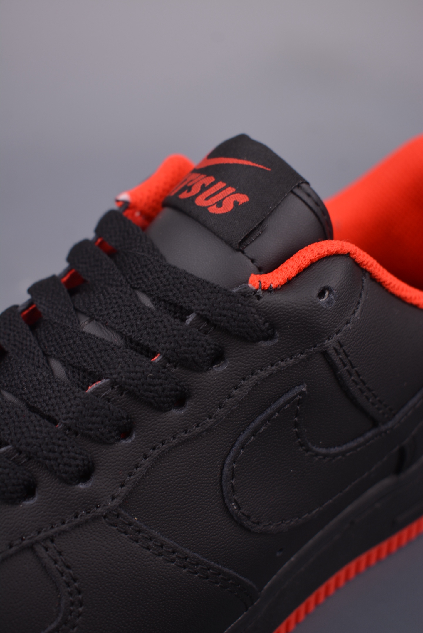 Nike Air Force 1 Low Black/Red Custom Edition - Premium Comfort & Style 7 i1753139725107 4471 0 6