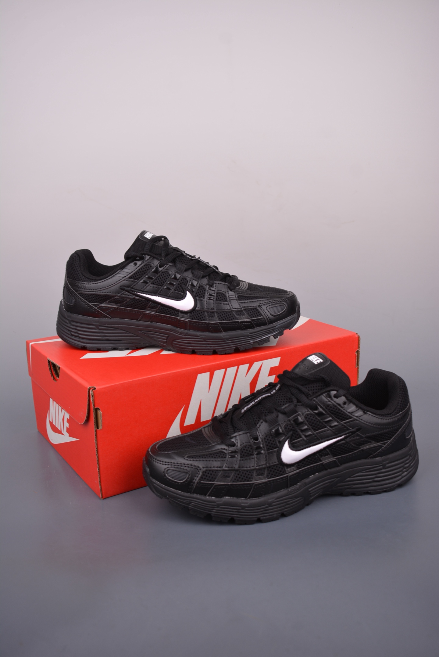 Nike P-6000 Retro Running Shoes - Black/White, Sizes 36-45 - Authentic Design 6 i1753140427671 579 0 4