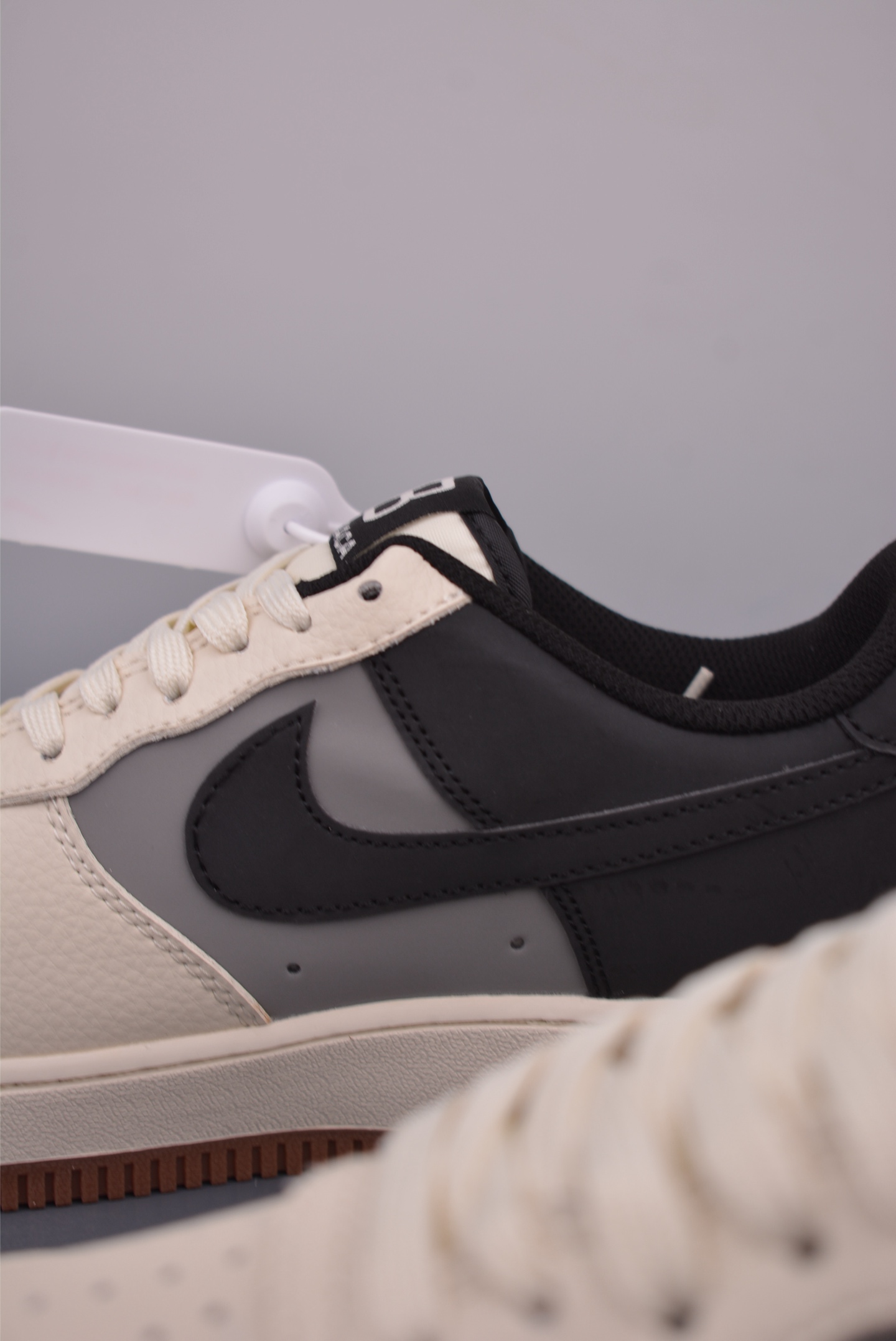 Nike Air Force 1 Low Balenciaga Cream/Black/Gray Men's Shoes - Size 36-45 8 i1753219762337 1650 0 7
