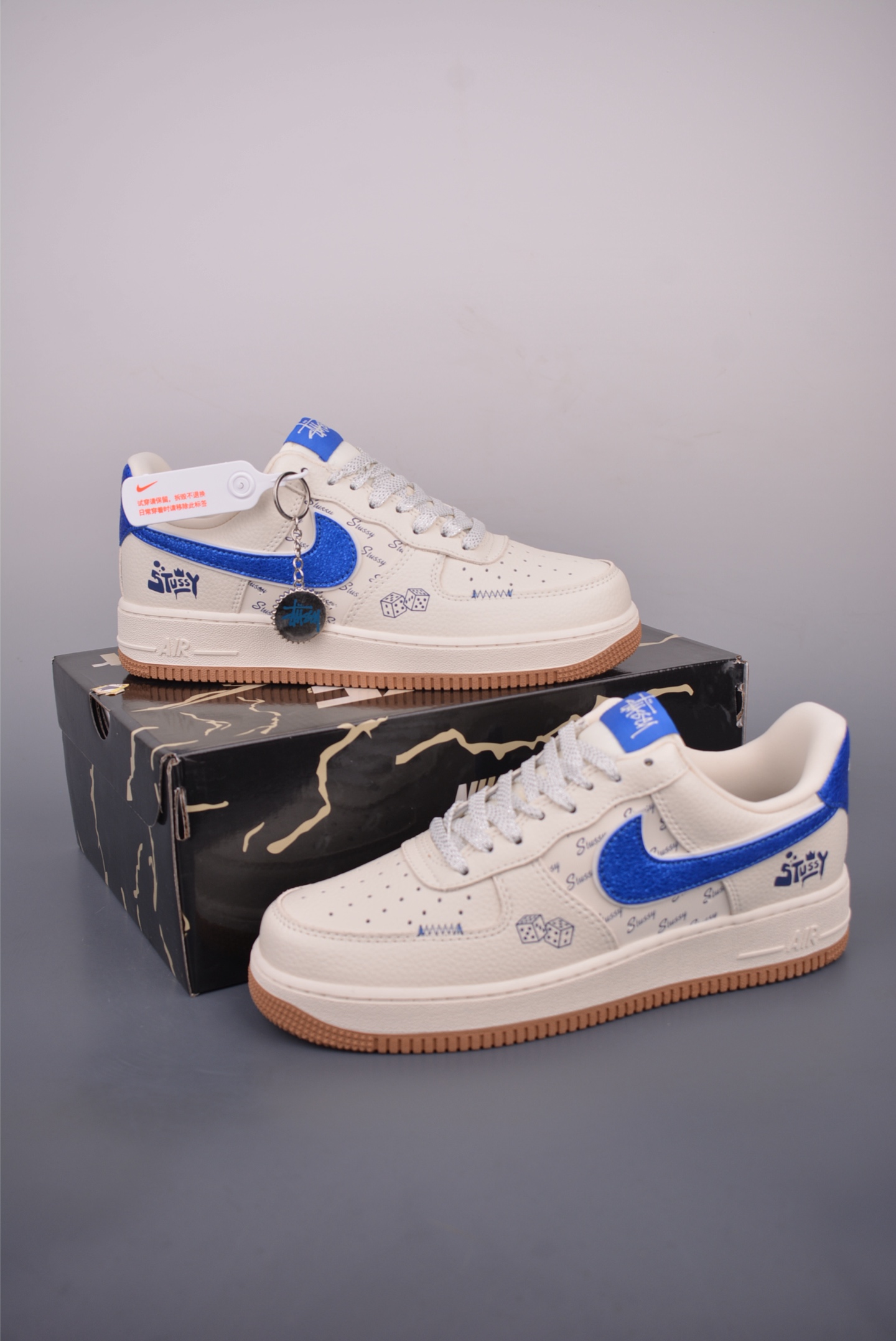 Nike Air Force 1 Low Stussy Collab Sneakers - Classic Comfort & Style 5 i1753219807706 7599 0 4