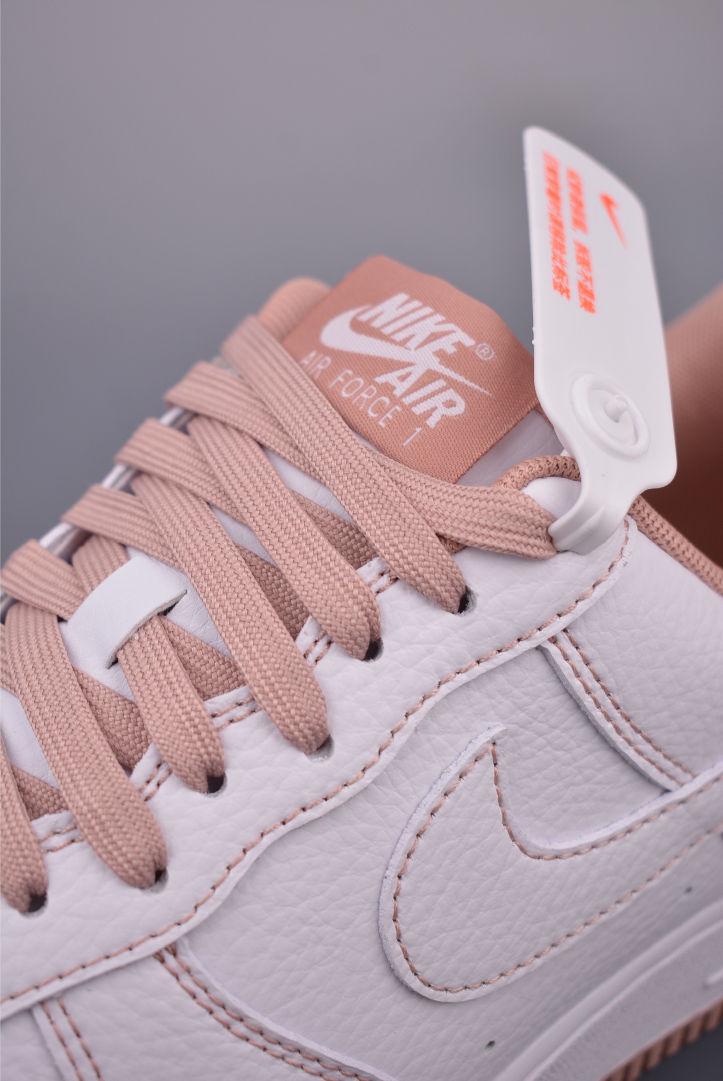 Nike Air Force 1 Low White Pink Mini Swoosh Women's Shoes IB6543-100 7 i1753222393211 7421 0 6