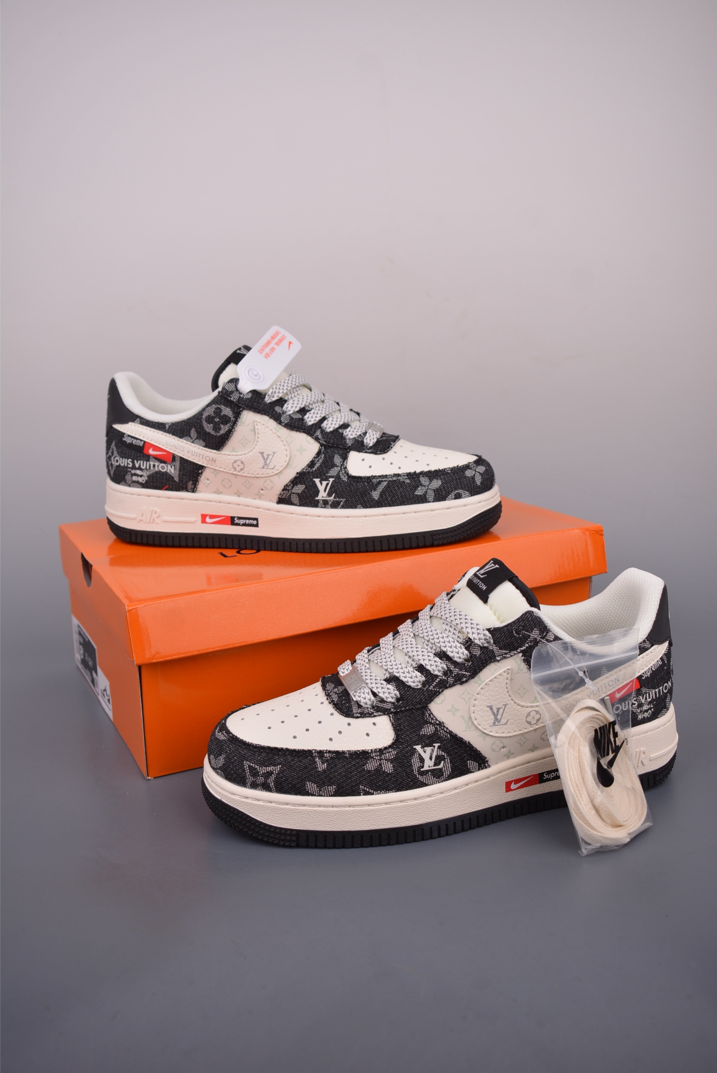 Nike Air Force 1 Low Louis Vuitton Sneakers - Limited Edition Design 5 i1753308567439 1937 0 4