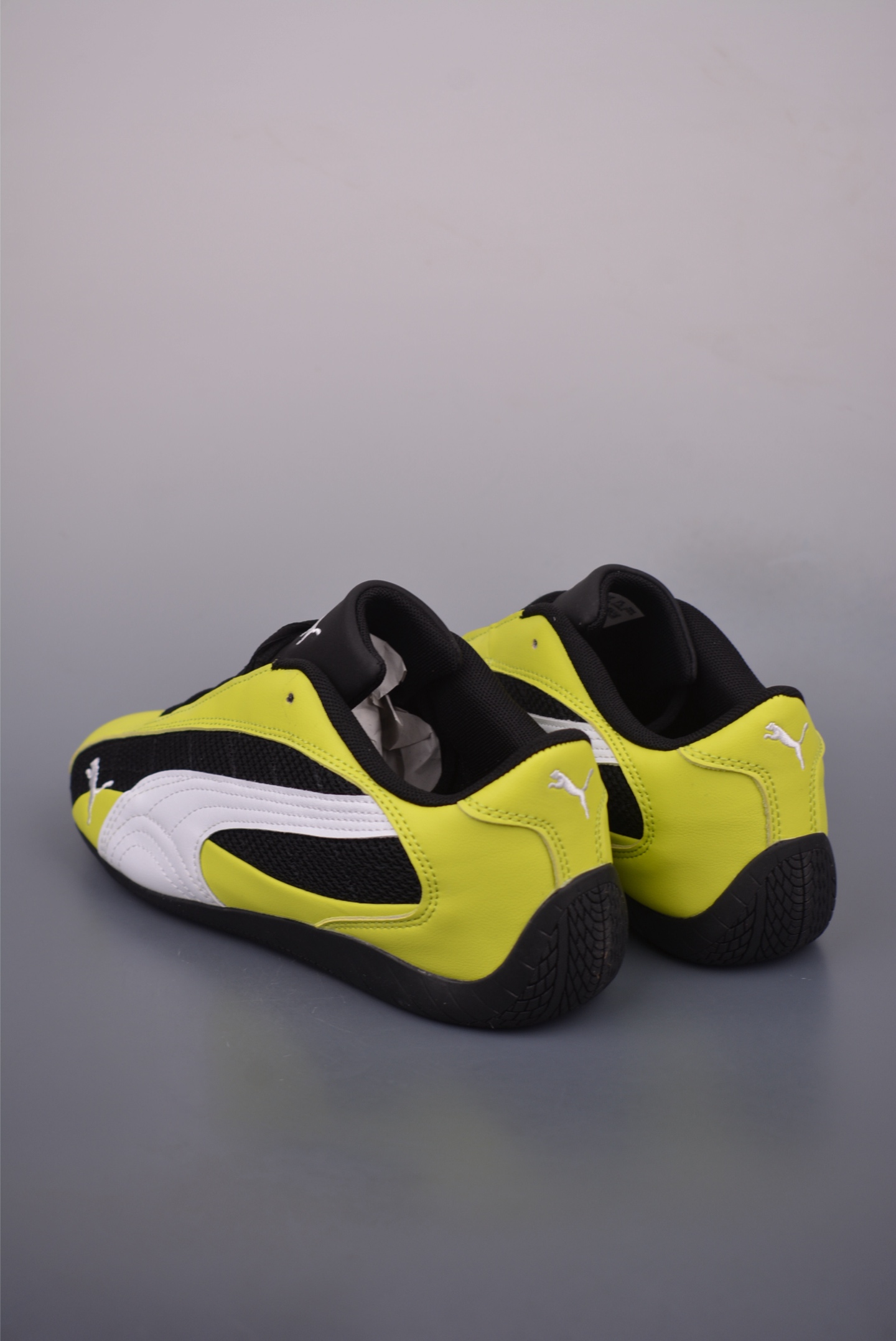Puma Speedcat Plus Sneakers: Retro Racing Style, Lemon Tonic/Puma White 3 i1753308738354 7681 0 1