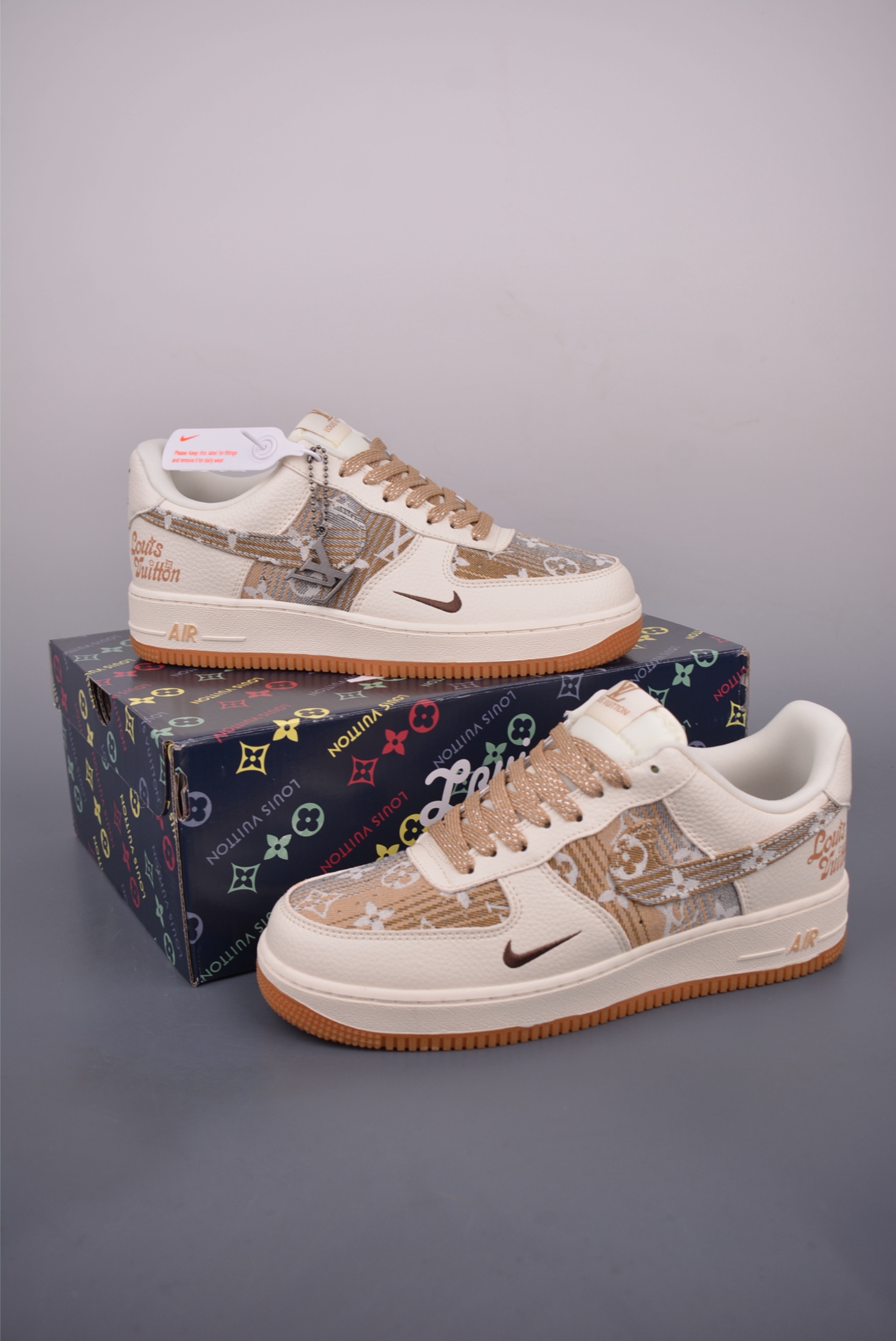 Nike Air Force 1 Low Louis Vuitton Collab Sneakers Size 36-45 5 i1753397776483 3260 0 4